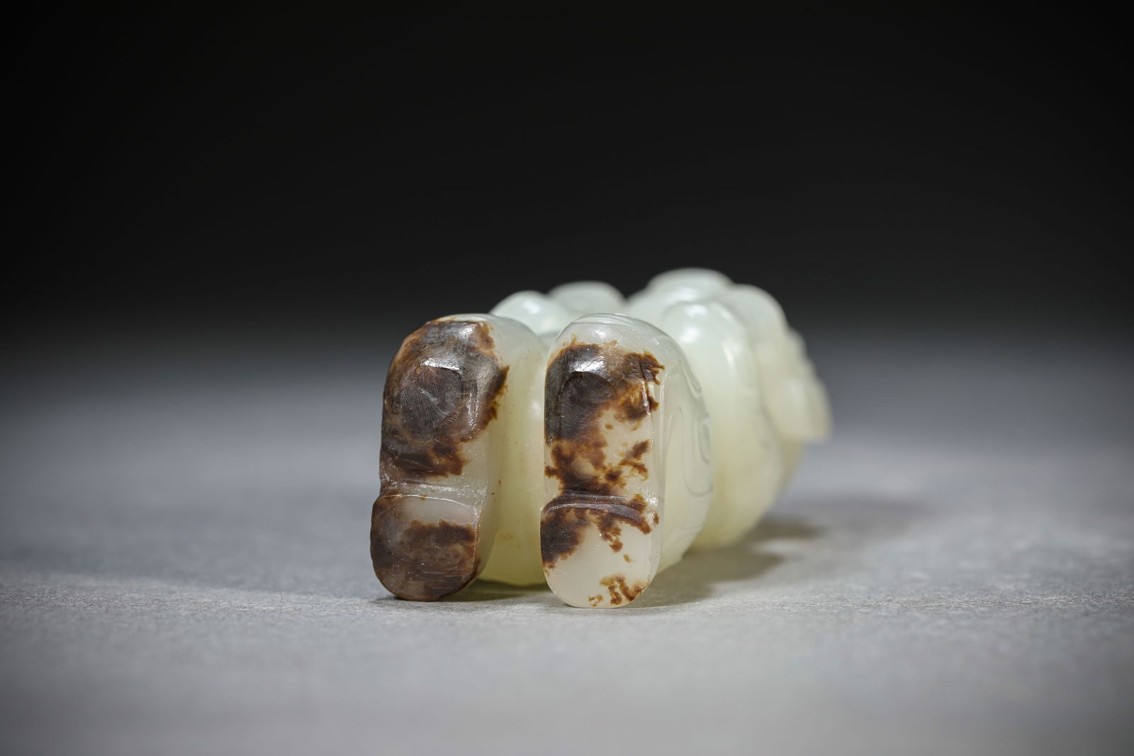 A Jade 'Kneeling Figure' - 5