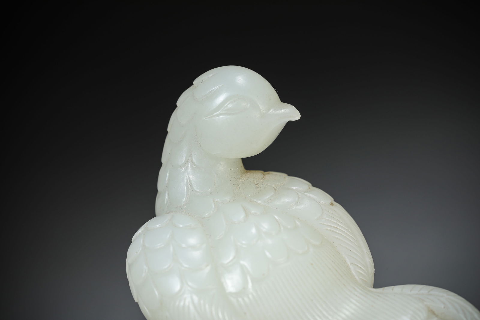 A Jade 'Phoenix' Ornament - 2