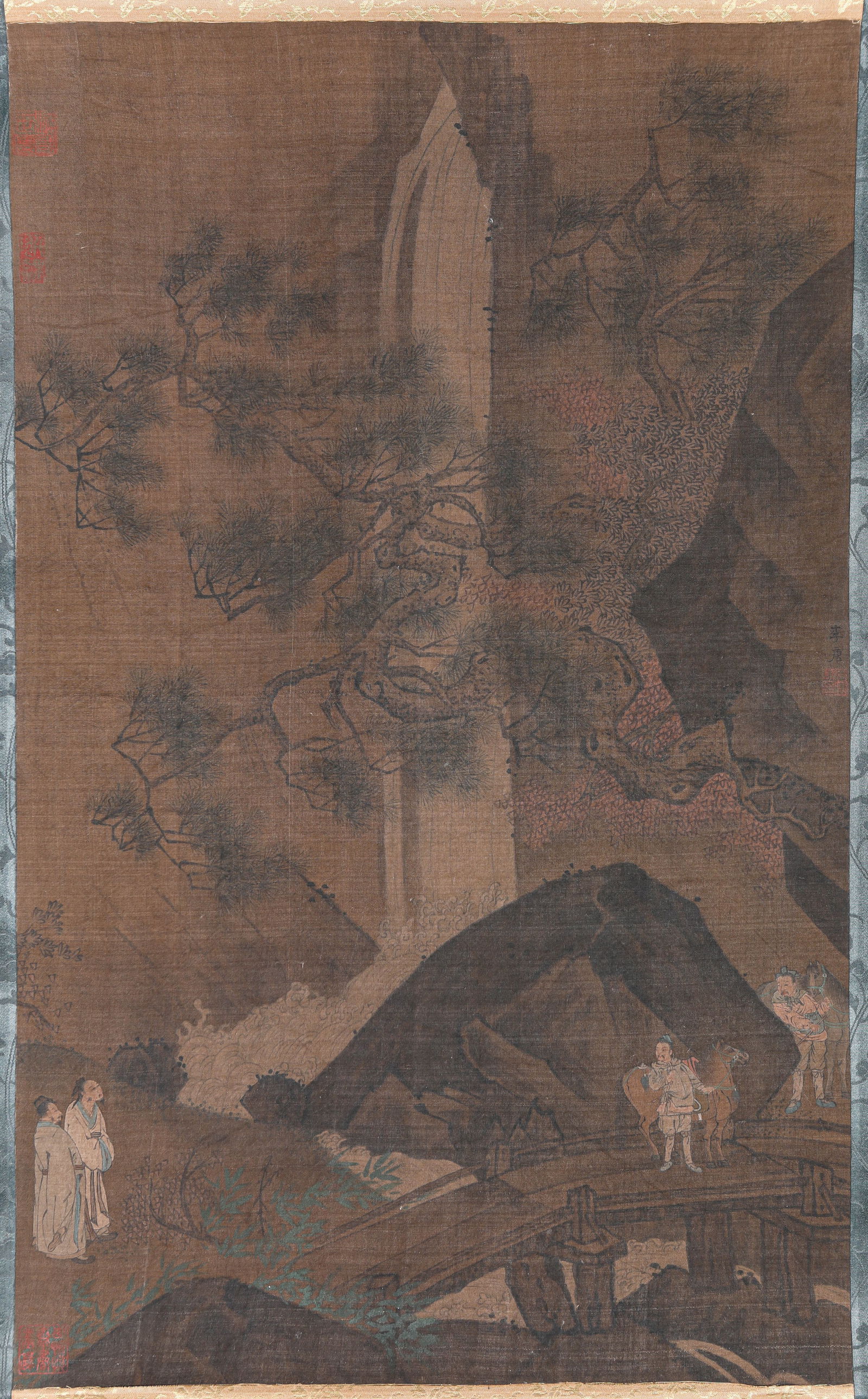 Li Tang (1066-1150), attributed to, Farewell: Li Tang (1066-1150), attributed to, Farewell (41 x 67 cm)