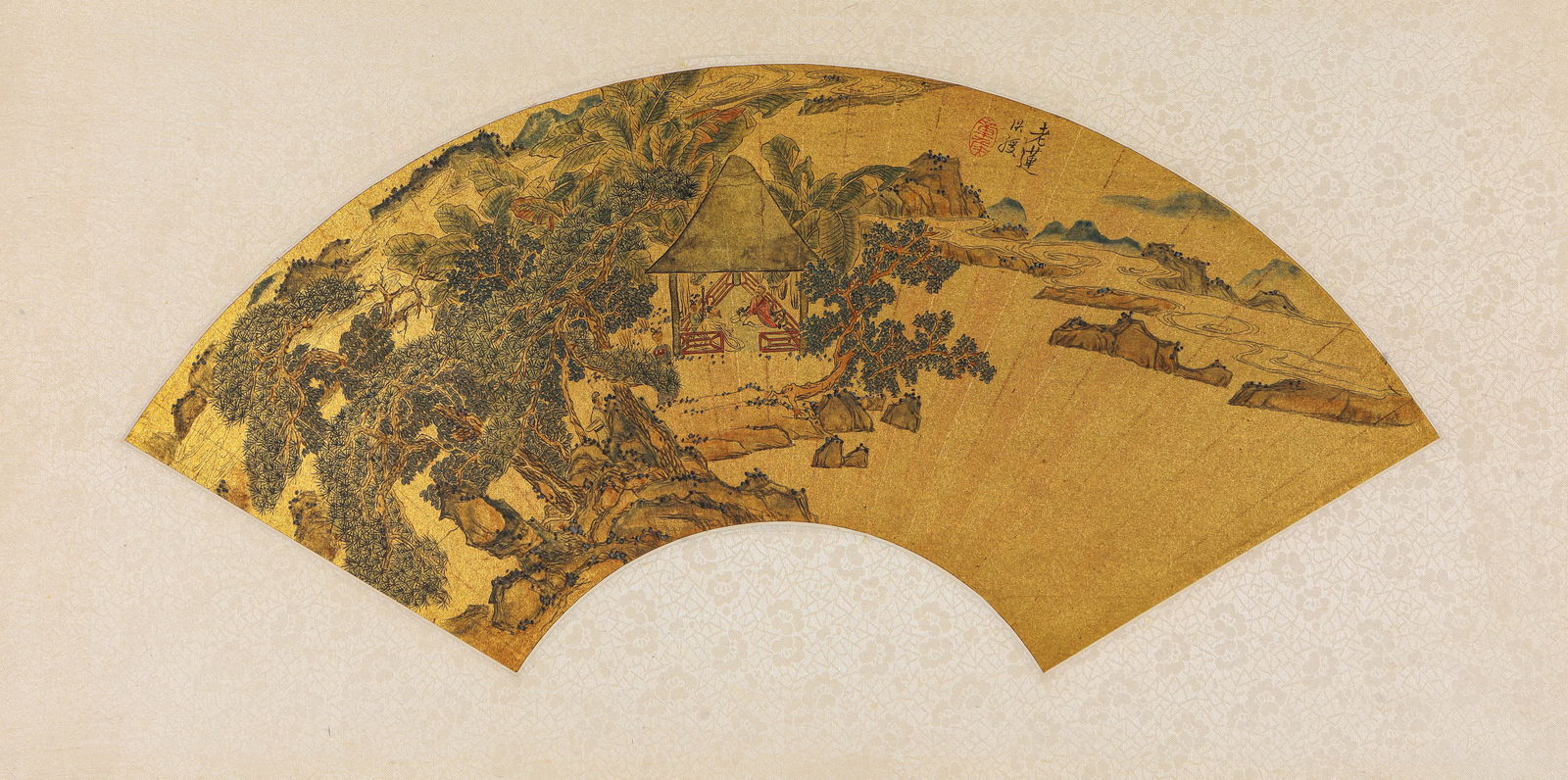 Chen Hongshou (1598-1652), attributed to, Discussing Dao: Chen Hongshou (1598-1652), attributed to, Discussing Dao (53 x 18.5 cm)