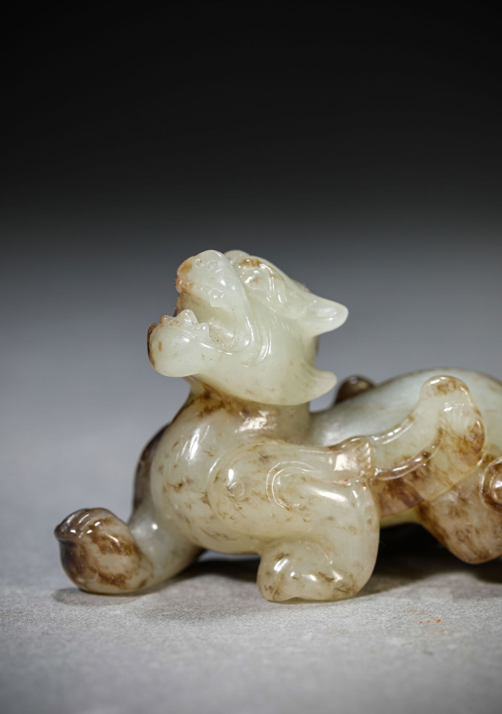 A Jade 'Auspicious Beast' - 2
