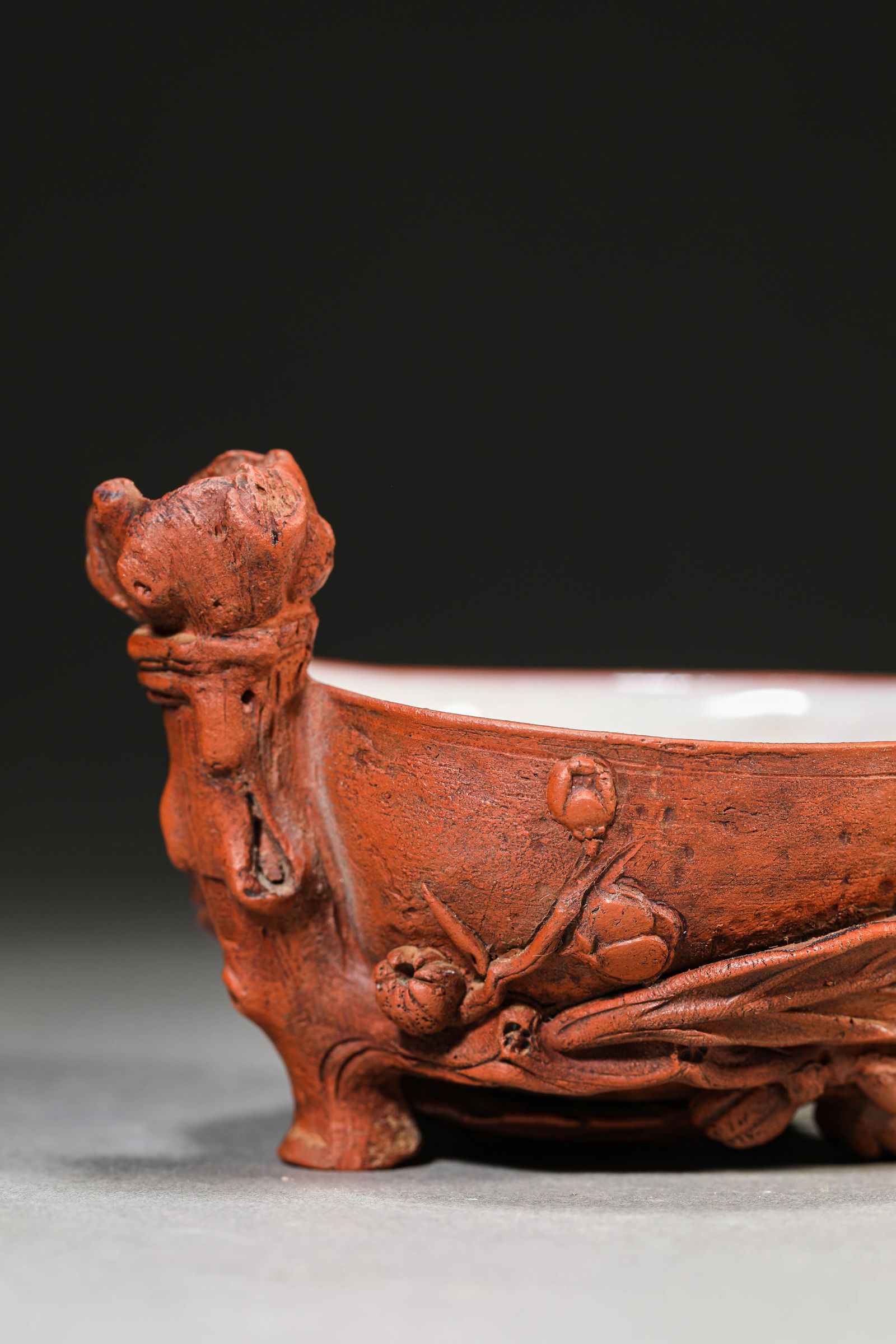 A Yixing 'Fingered Citron' Cup - 3