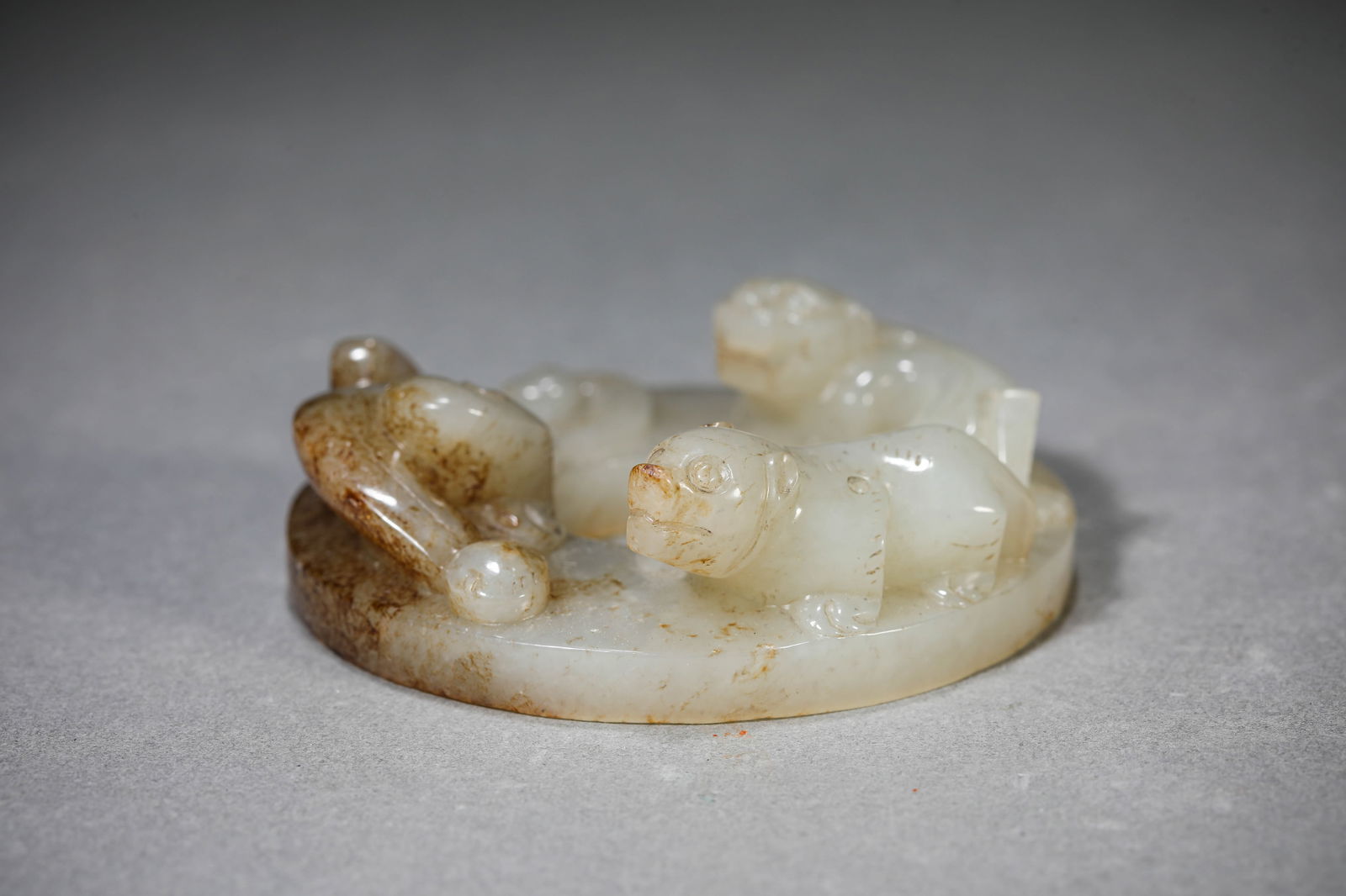 A Jade 'Chi-Dragon' Bi Disc - 5