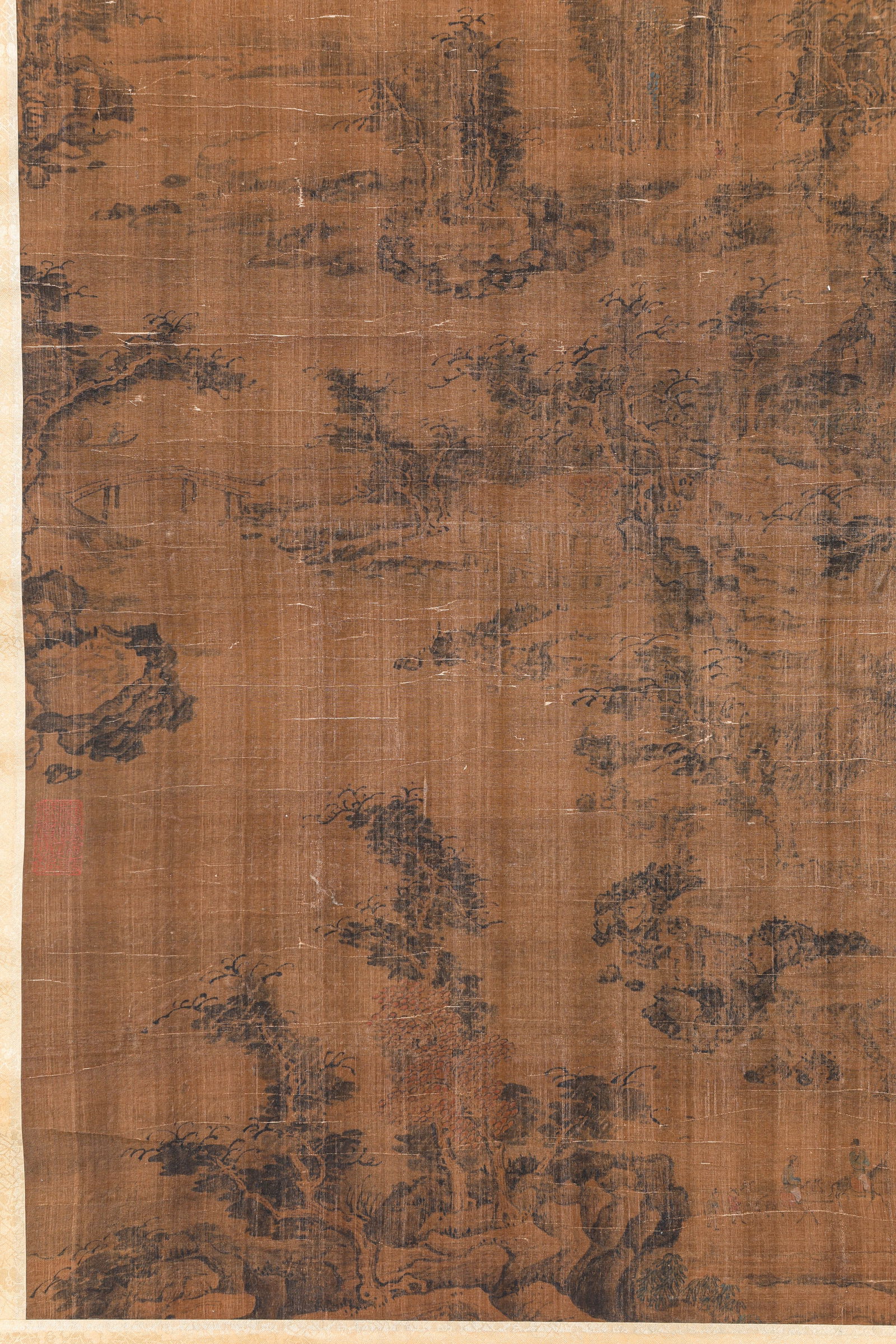 Wang Meng (1308-1385), attributed to, Landscape - 6