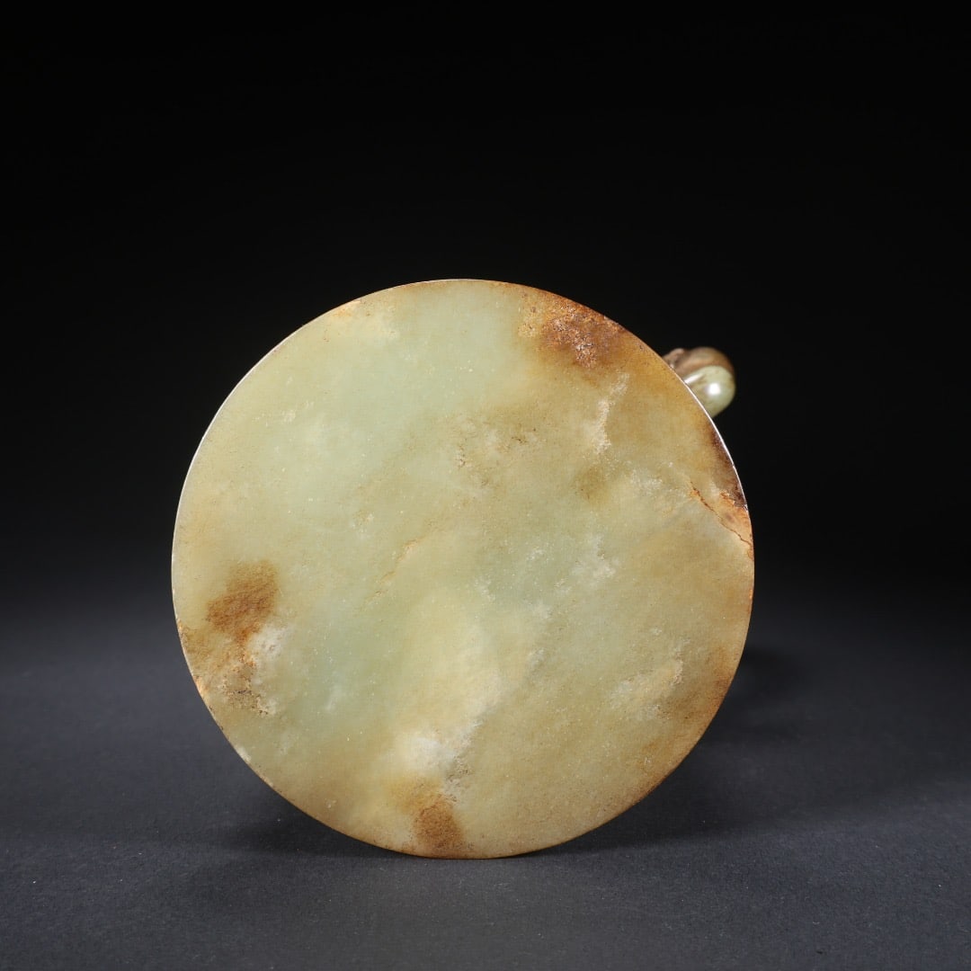 Jade Carved Character and Beast Pattern Pot - 8