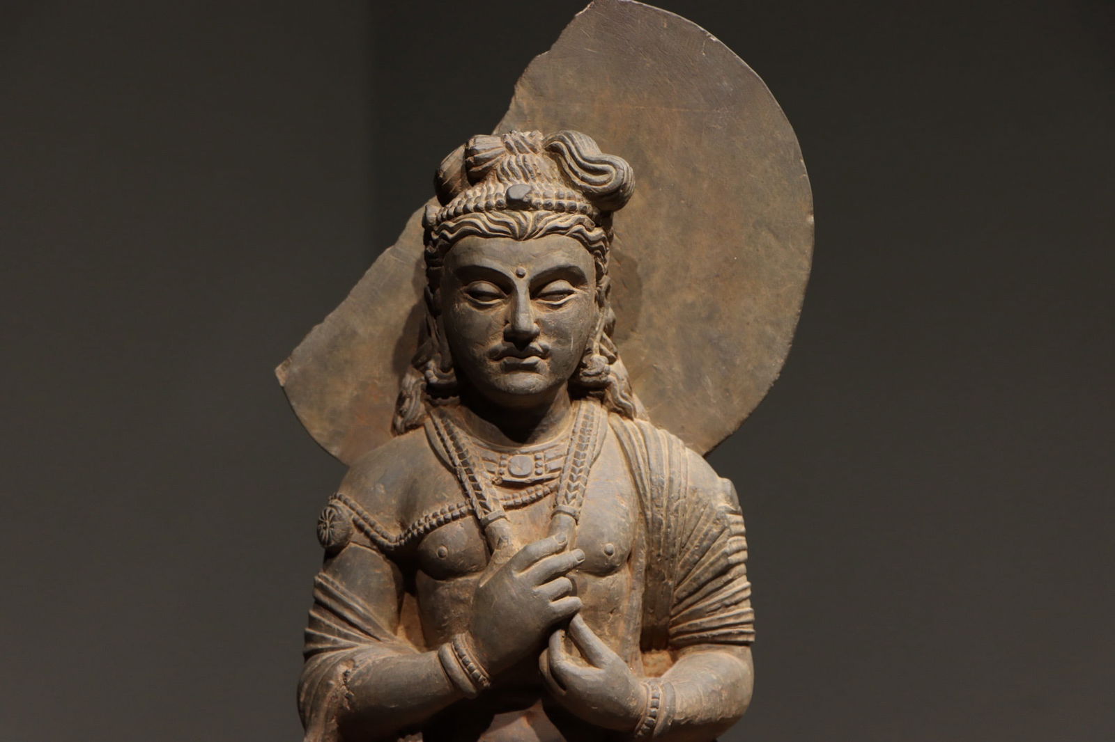 Stone Gandhara Figure - 4