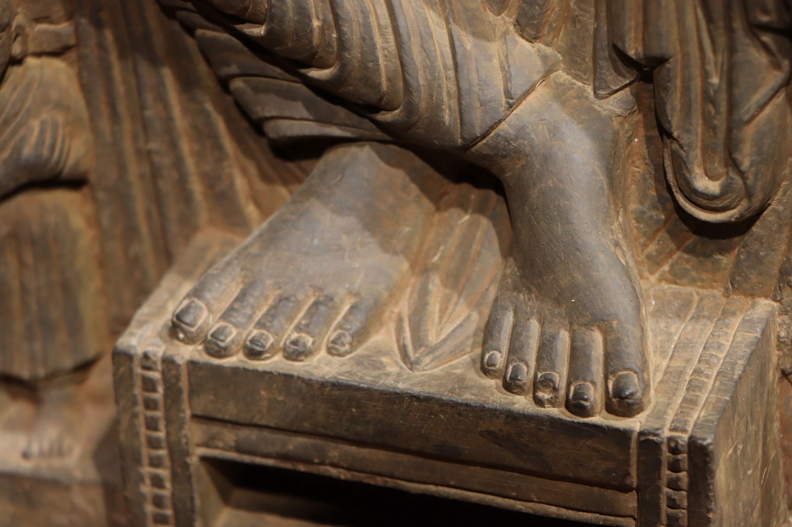 Stone Gandhara Figure - 8