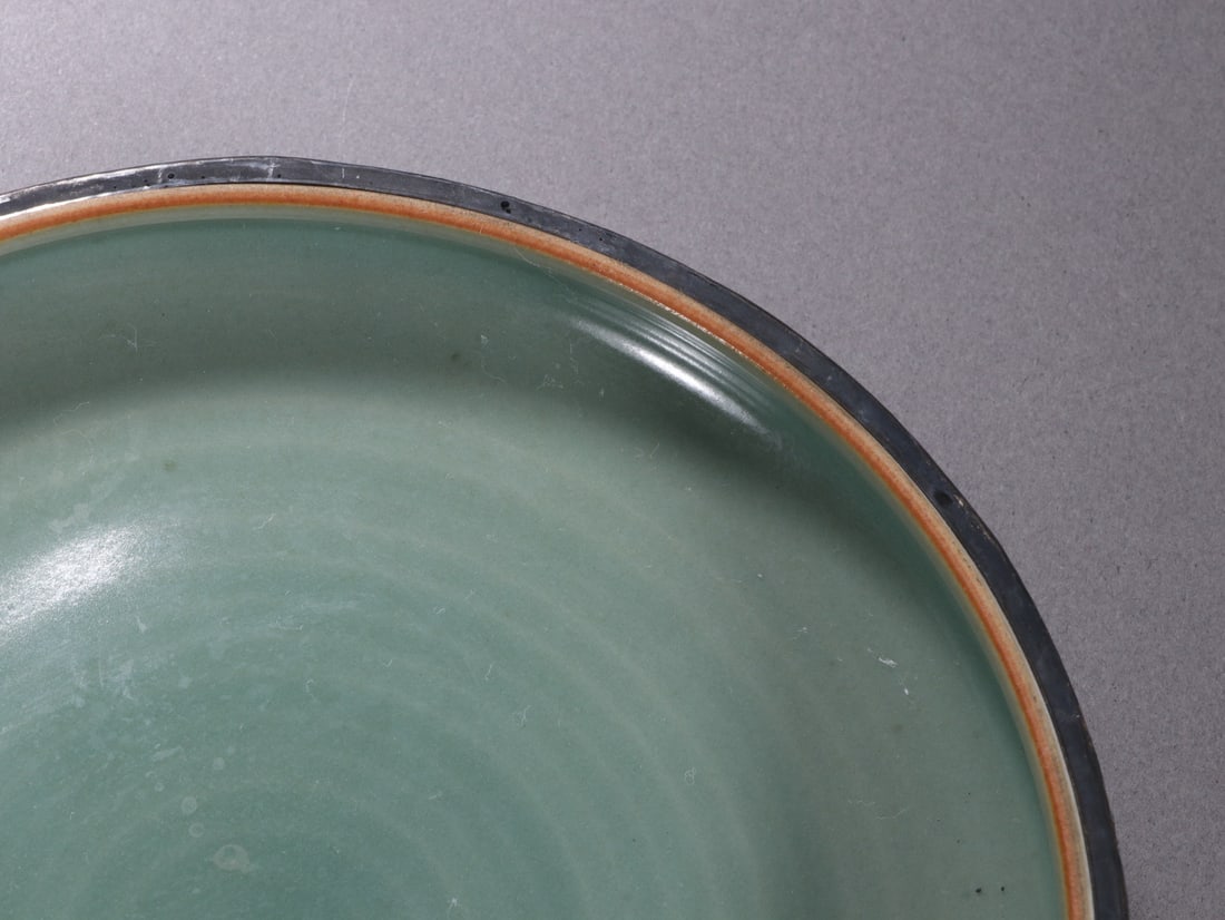 Longquan Ware Carved Dragon Pattern Porcelain Lid Box - 7