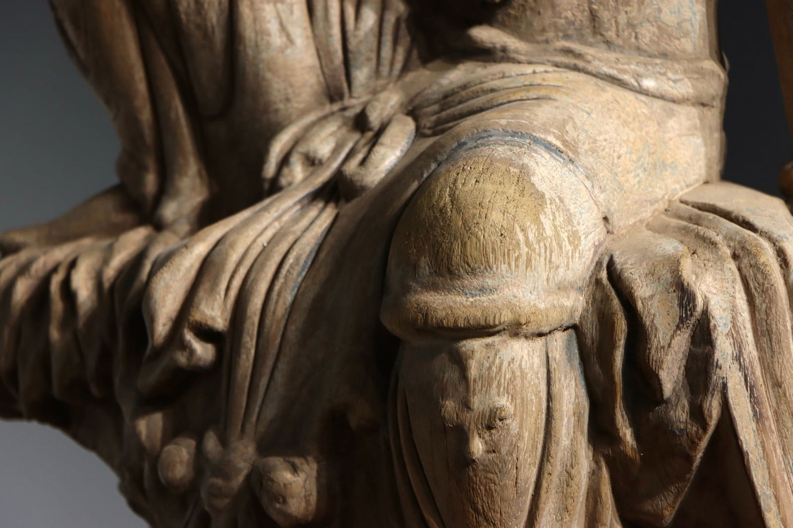 Wood Avalokitesvara Figure - 3