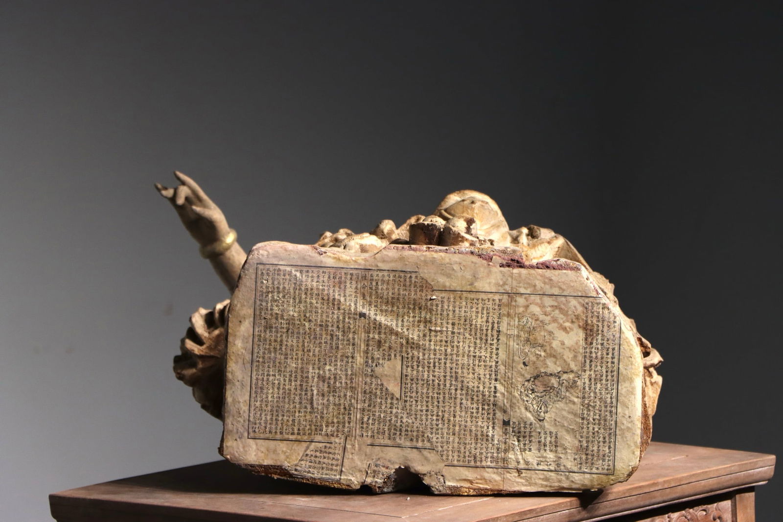 Wood Avalokitesvara Figure - 8