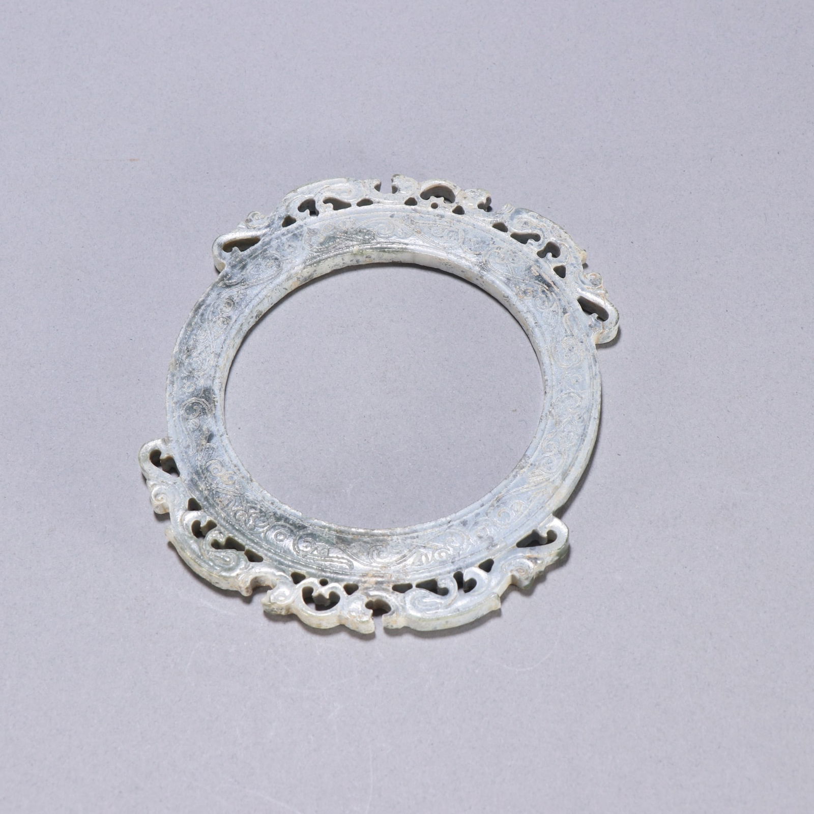 Jade Carved Dragon Pattern Yuan - 5