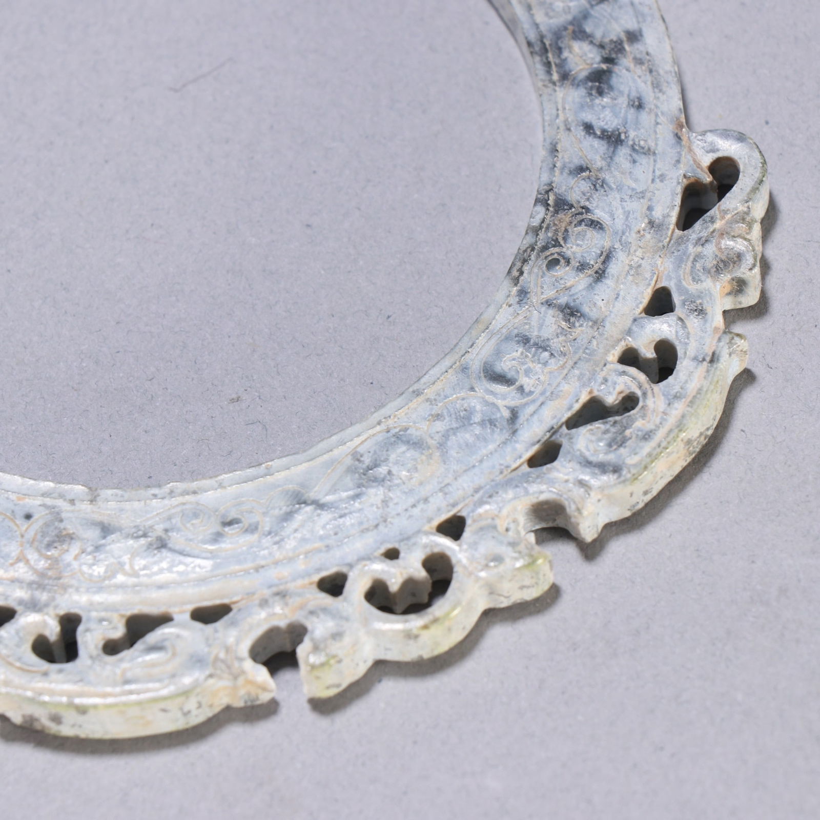 Jade Carved Dragon Pattern Yuan - 9