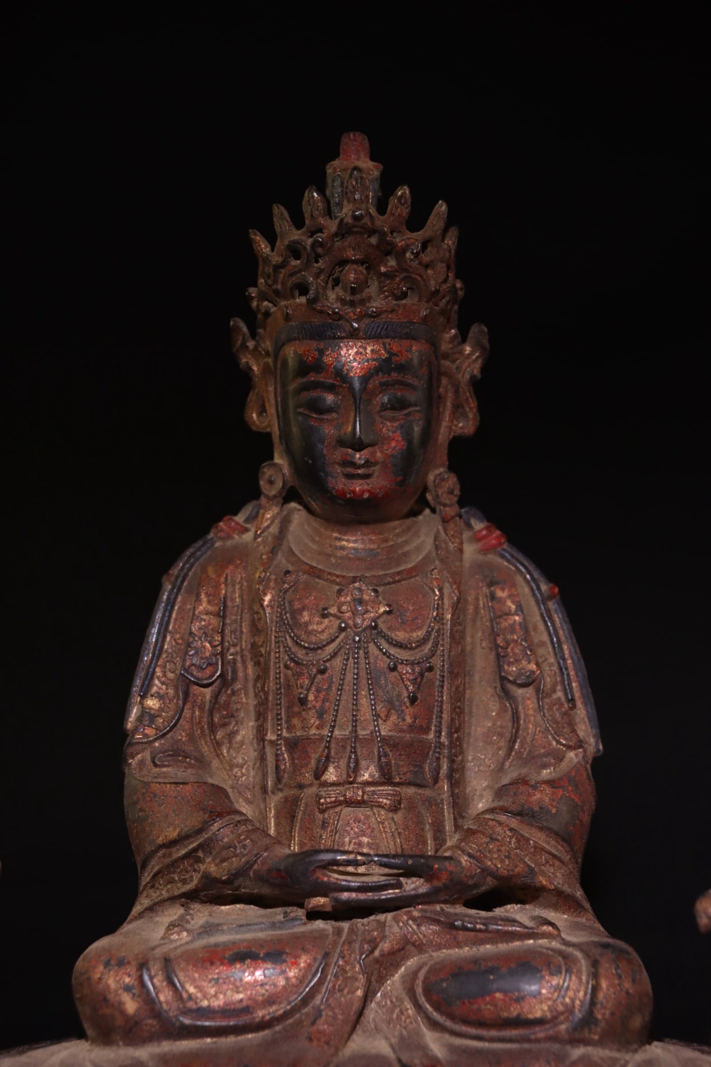 Bronze GuanYin Figure - 3