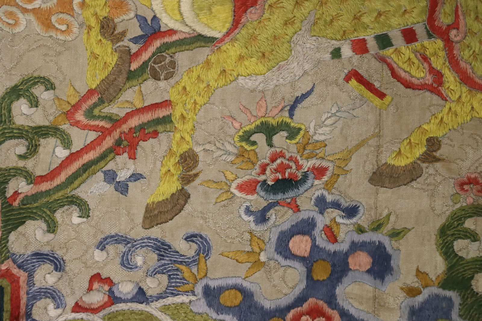 Silk Kirin Pattern Embroidery - 7