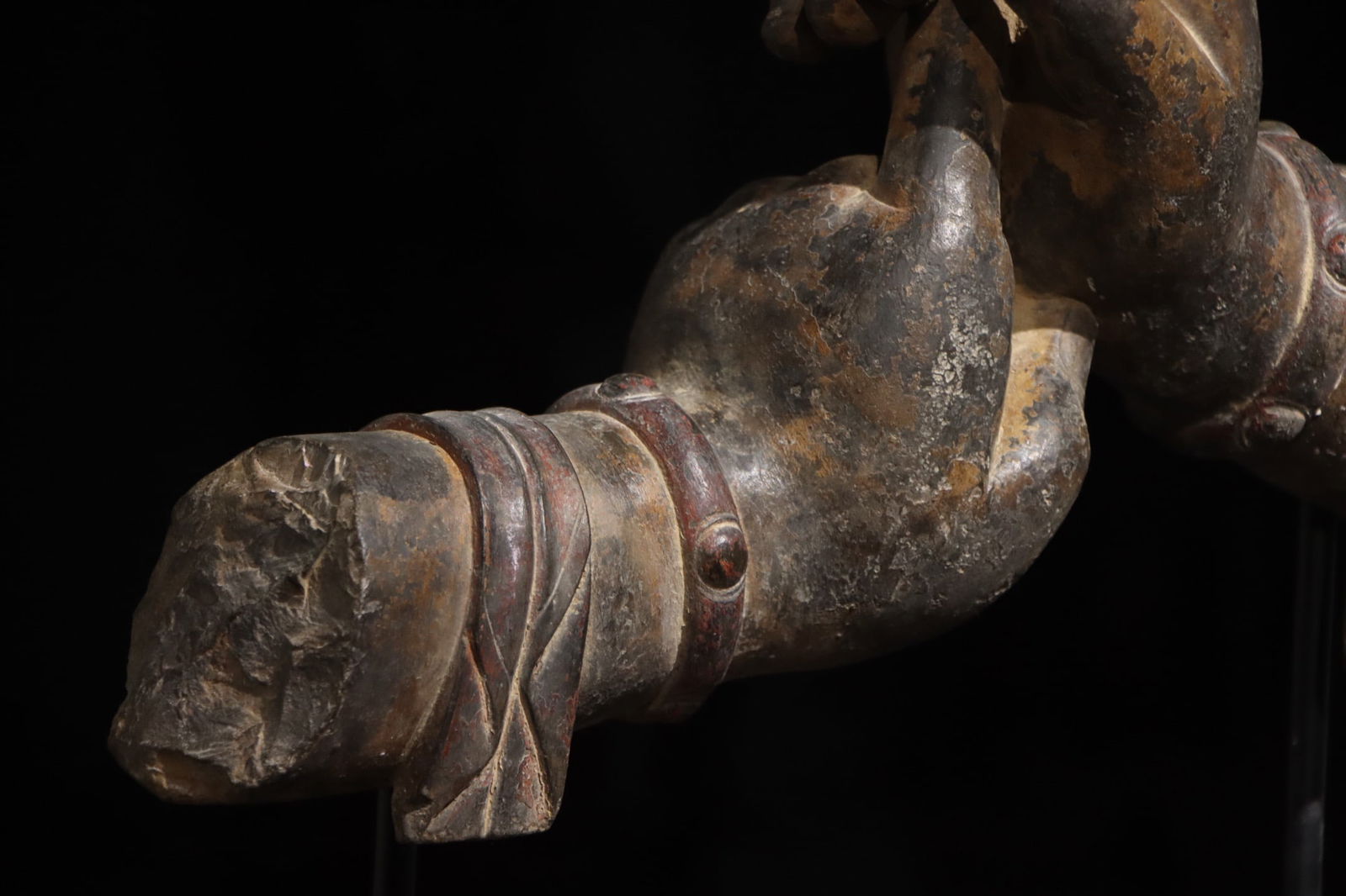 Stone Buddha Hand Figure - 7