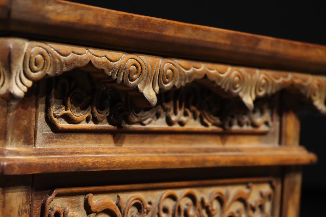 Huanghuali Wood Carved Dragon Pattern Square Table - 4