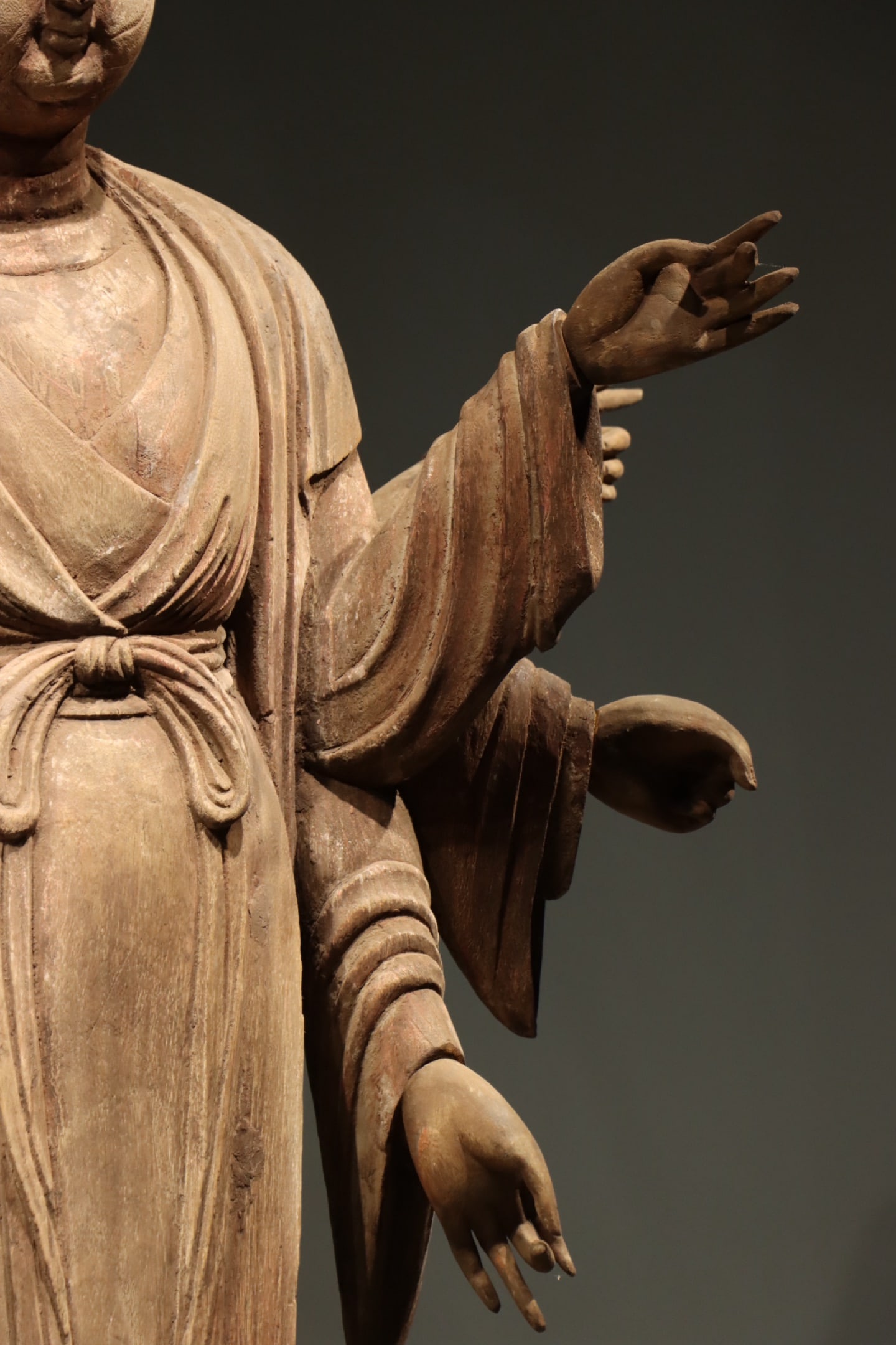 Wood Avalokitesvara Figure - 7