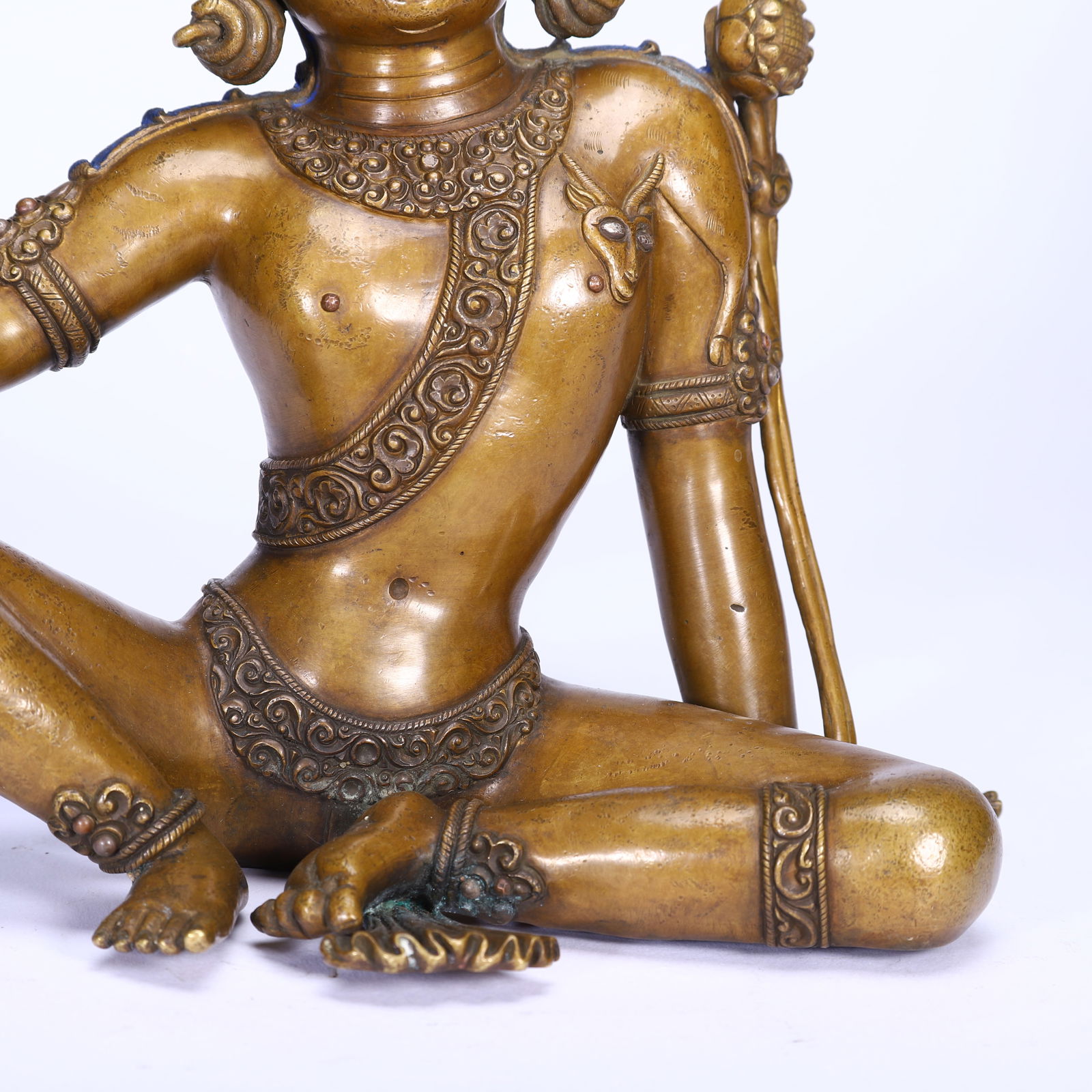 Bronze GuanYin Figure - 4