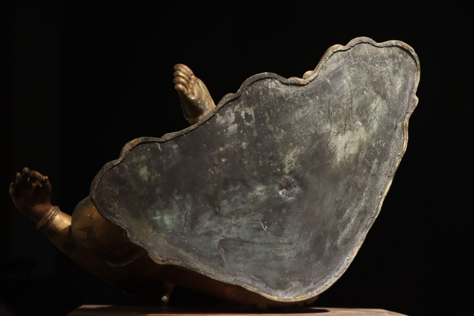 Gilt Bronze GuanYin Figure - 8