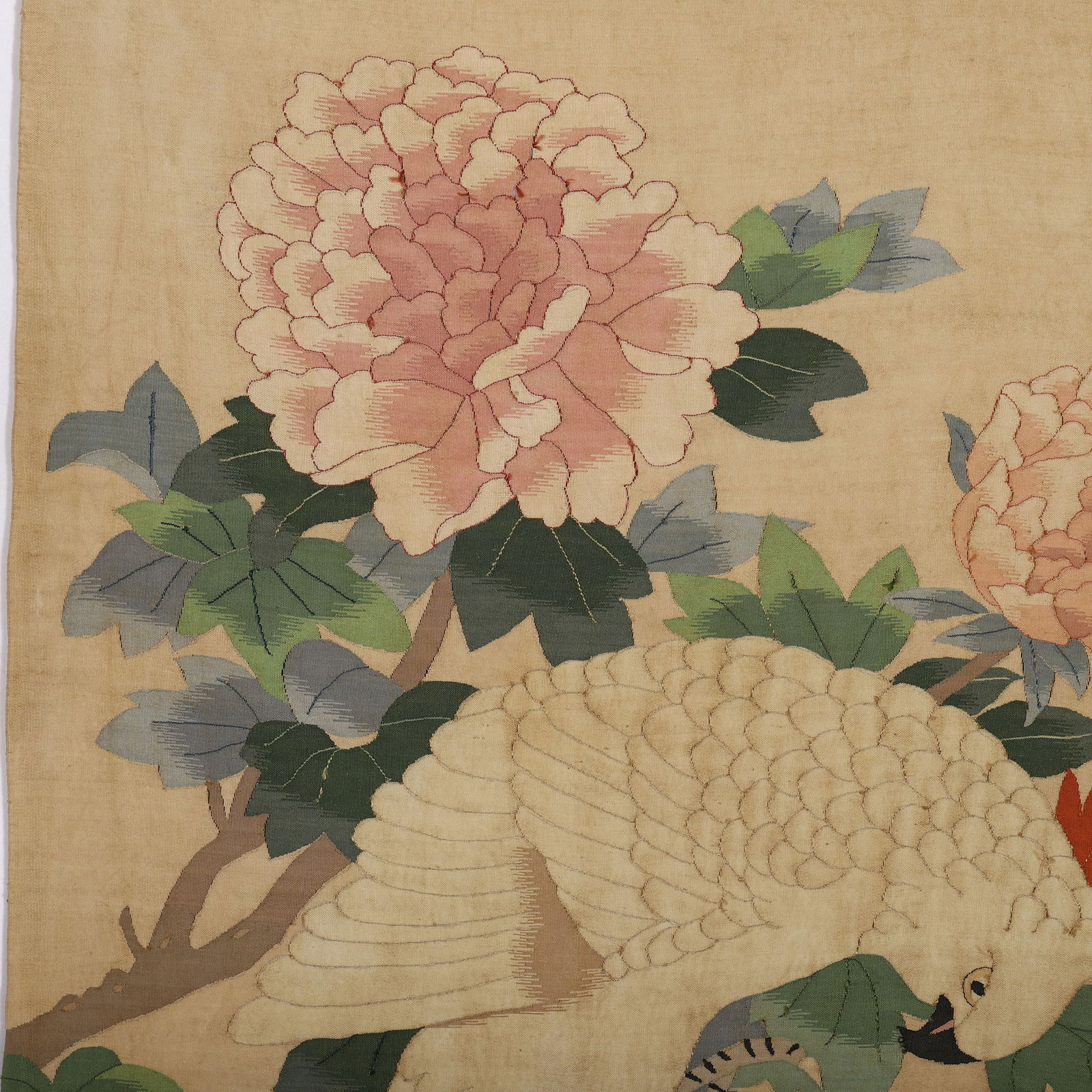 Silk Flower and Bird Pattern Embroidery - 7