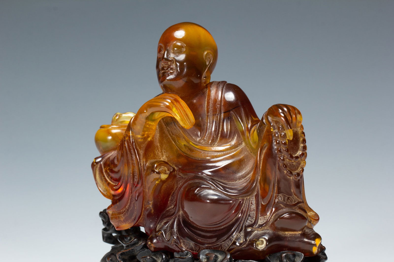 Chrysophoron Carved Arhat Shape Ornament - 6