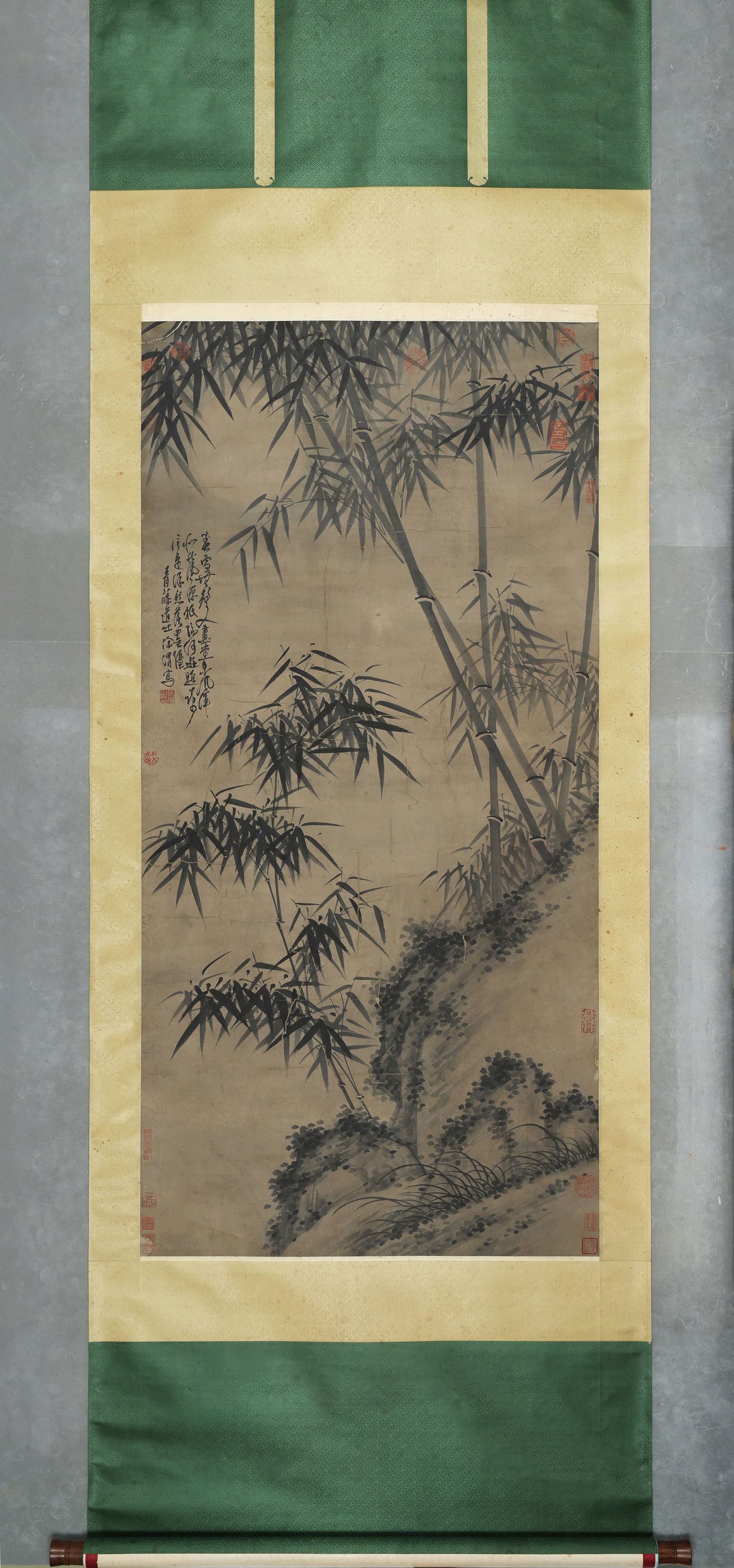 Chinese Drawing Bamboo Painting,Xu Wei Mark (1 of 9)