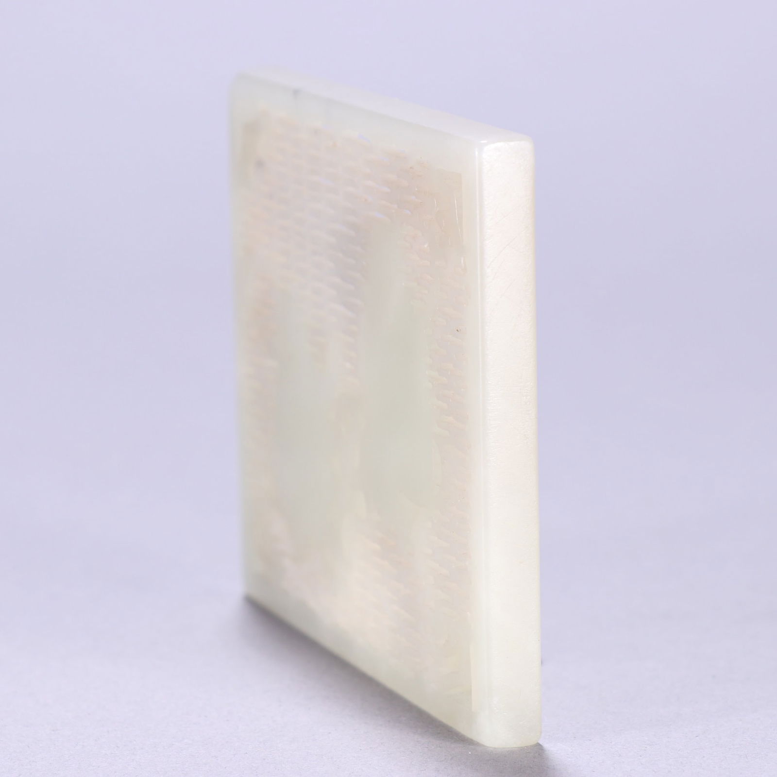 Jade Carved Playing Children Pattern Ornament - 2