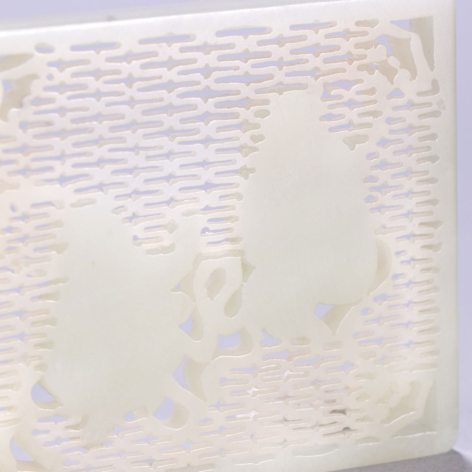 Jade Carved Playing Children Pattern Ornament - 6