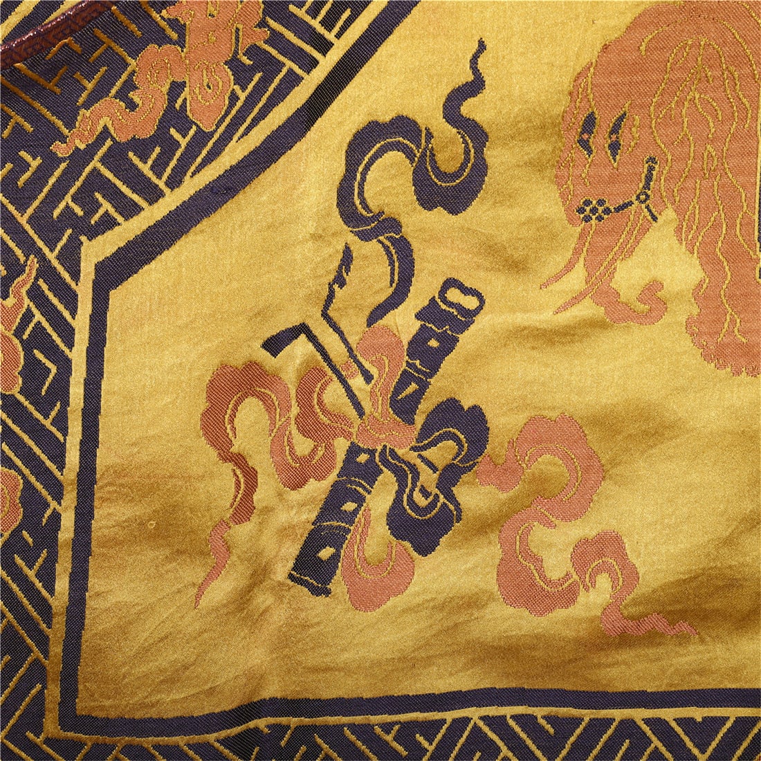 A CHINESE BROCADE VEST - 7