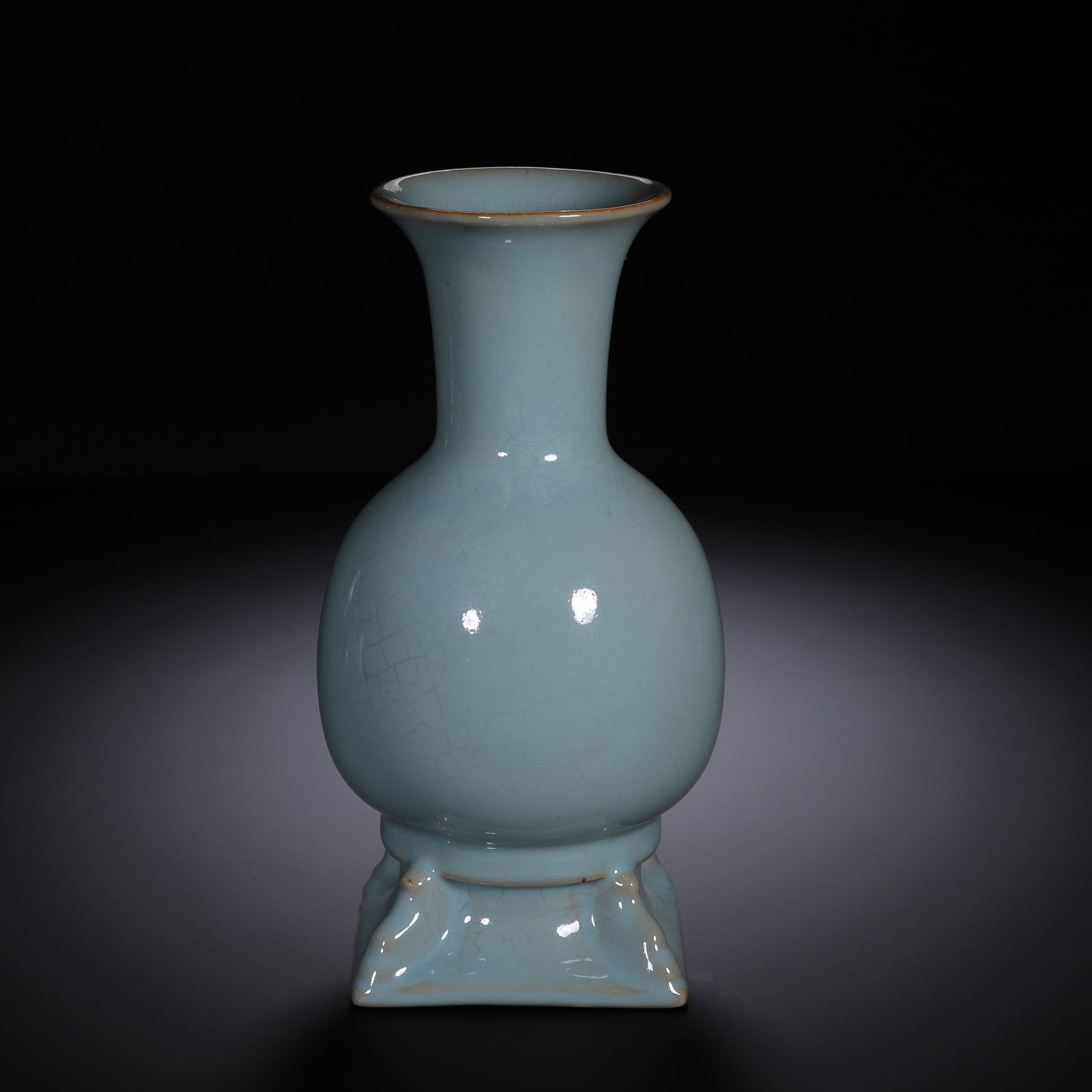 A CHINESE RU-TYPE GLAZED VASE - 7