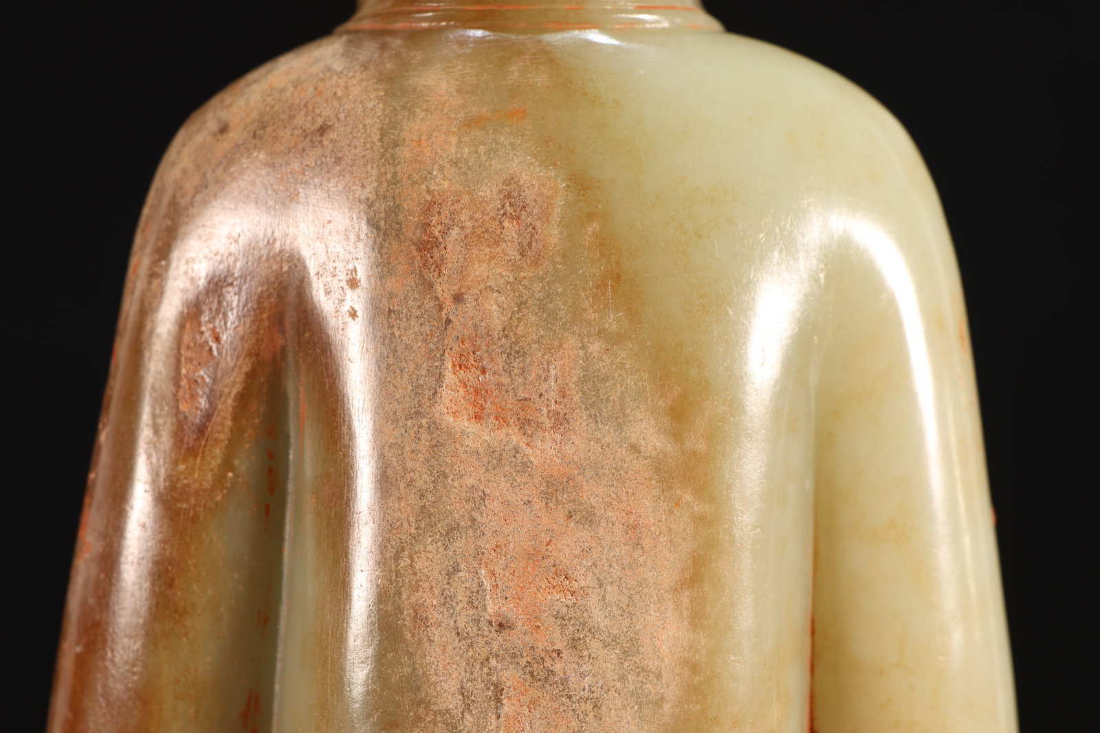 Jade Carved Character Shape Figure - 9