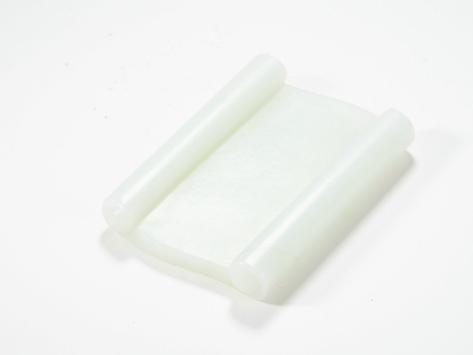 A HETIAN WHITE JADE 'CLOUD'INK BED - 5