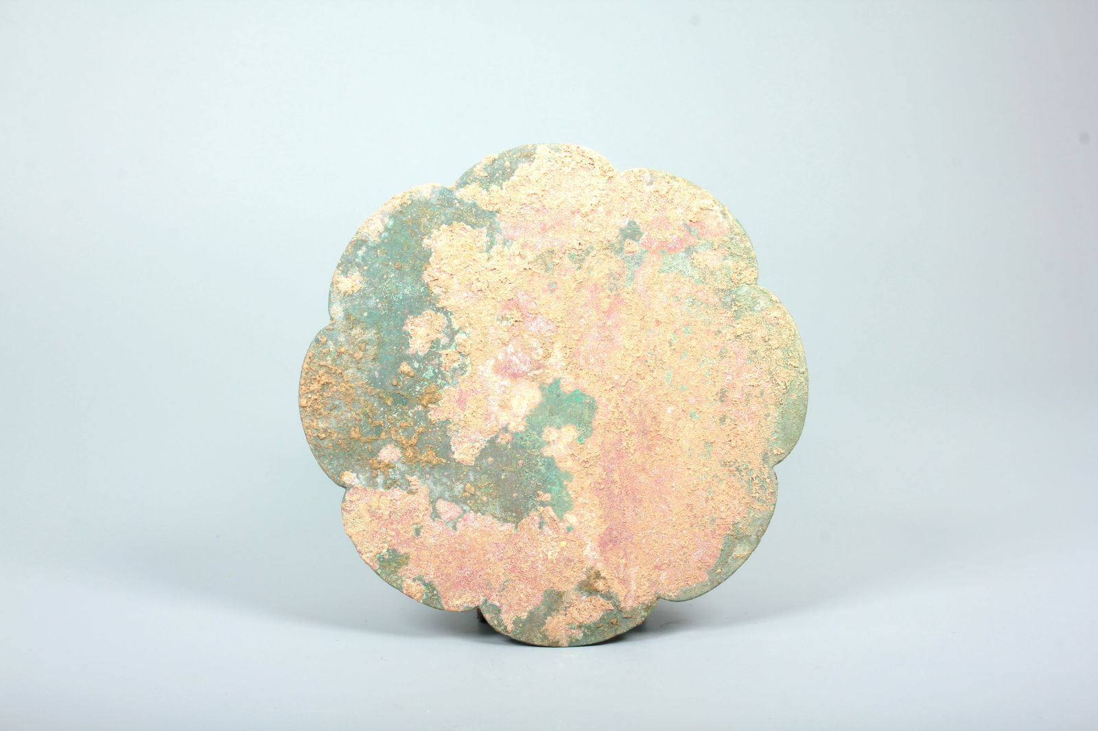 A MING INSCRIBED BRONZE MIRROR - 7