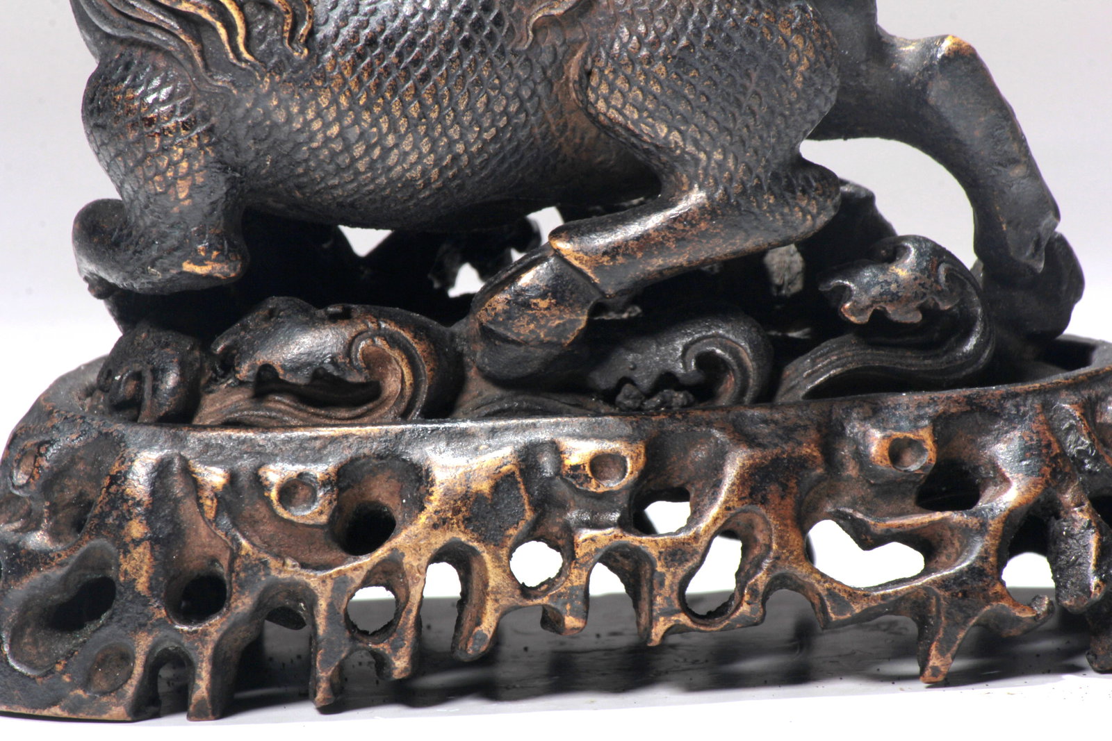 A BRONZE PAPER WEIGHT - 8