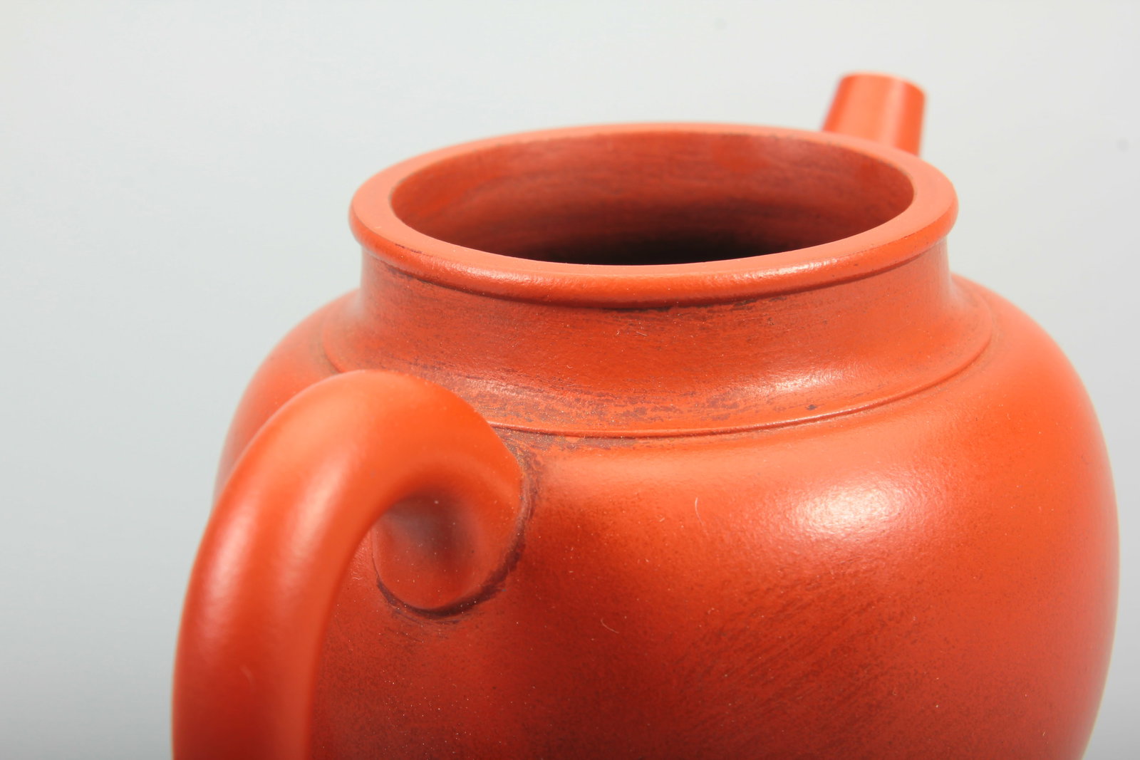 A YIXING CLAY TEAPOT - 4