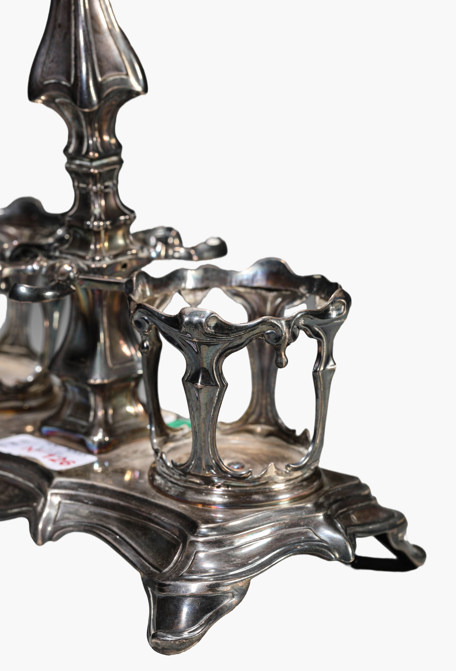 A Silver Candleholder - 2