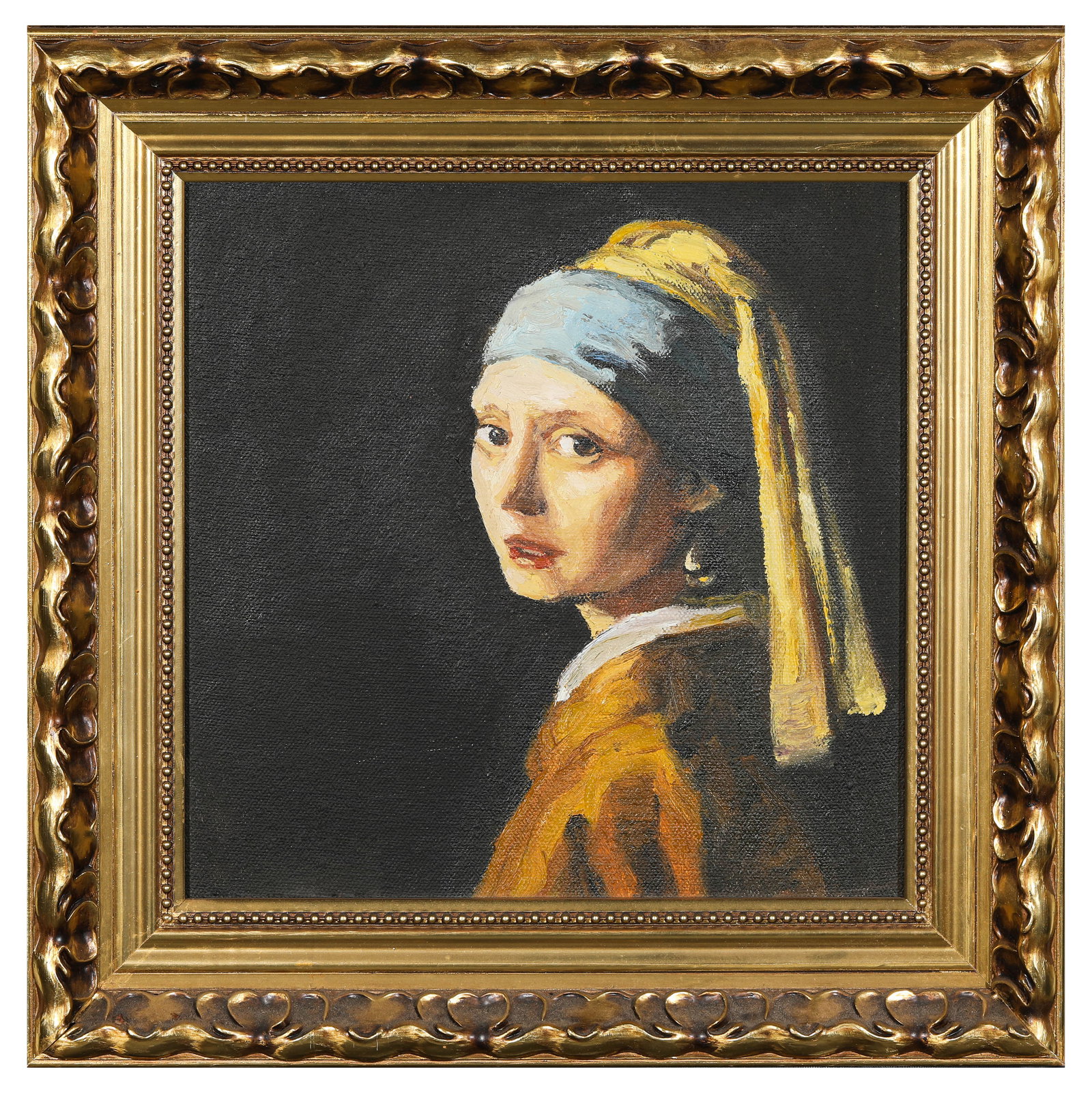 Young Lady: Young Lady (28.5 x 28.5cm)