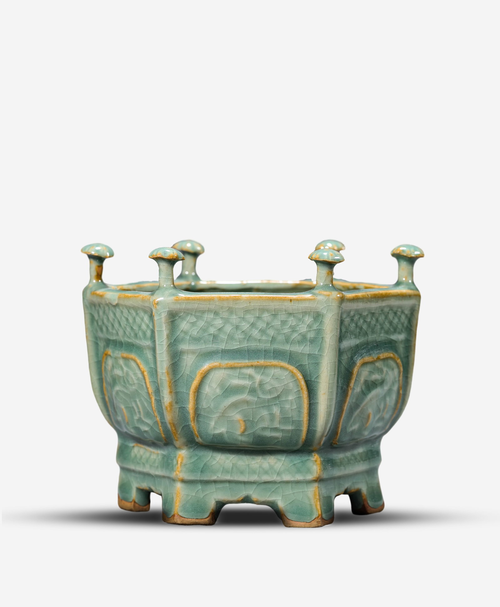 A Celadon-Glazed Censer (1 of 3)