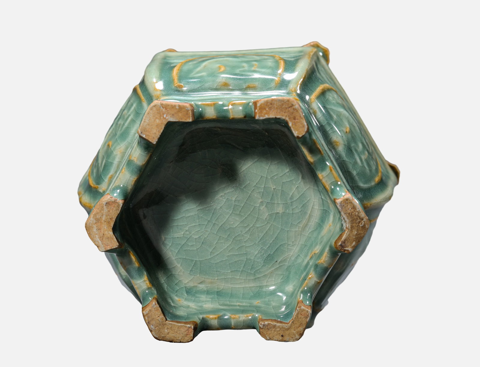 A Celadon-Glazed Censer - 3