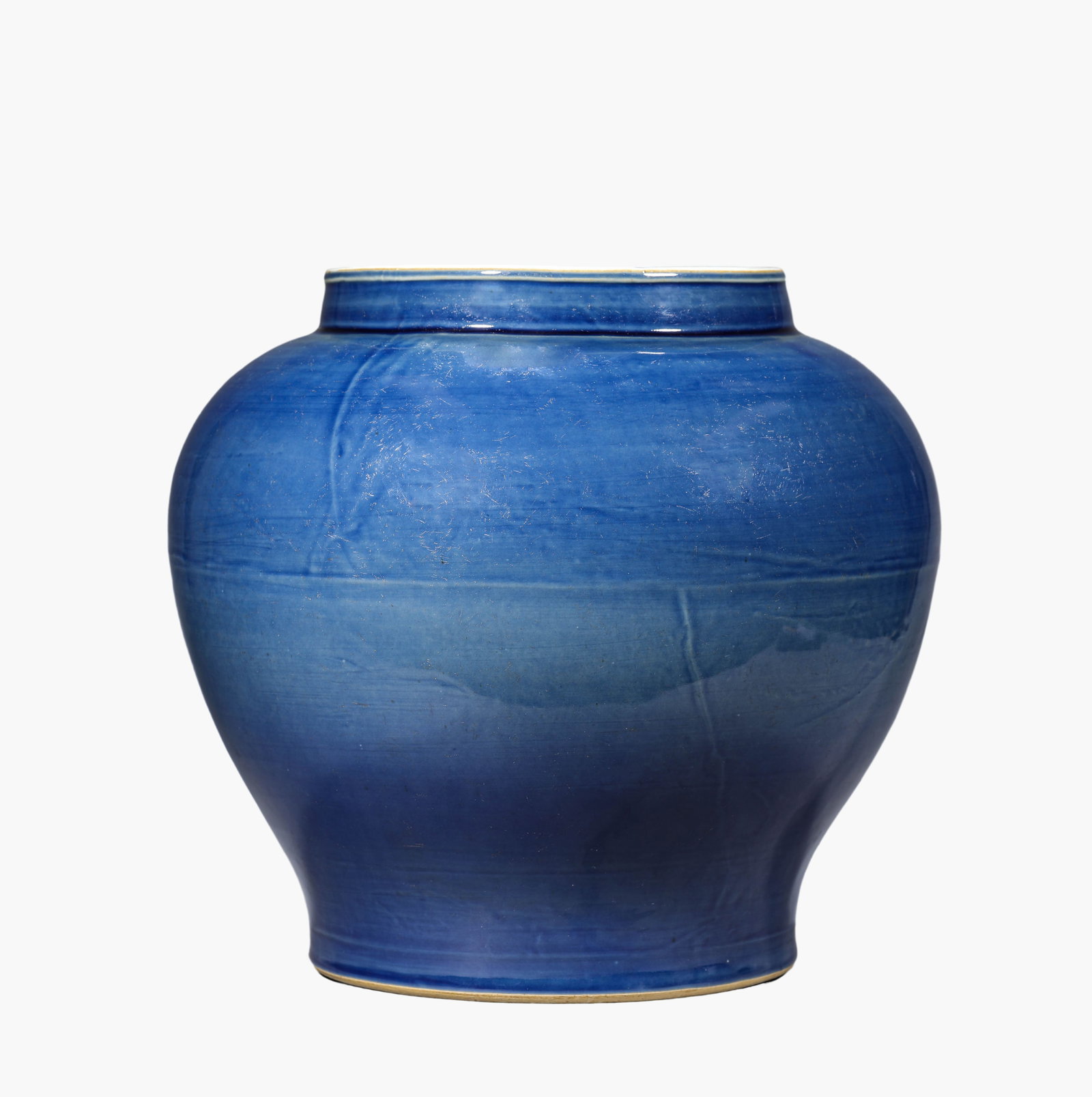 A Sapphire-Blue-Glazed Jar - 2
