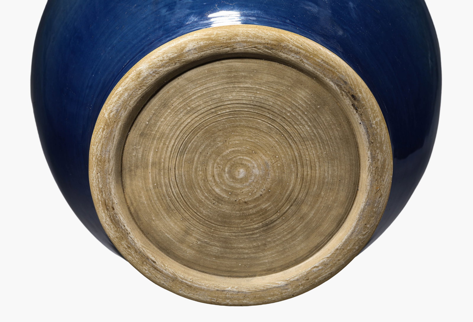 A Sapphire-Blue-Glazed Jar - 3