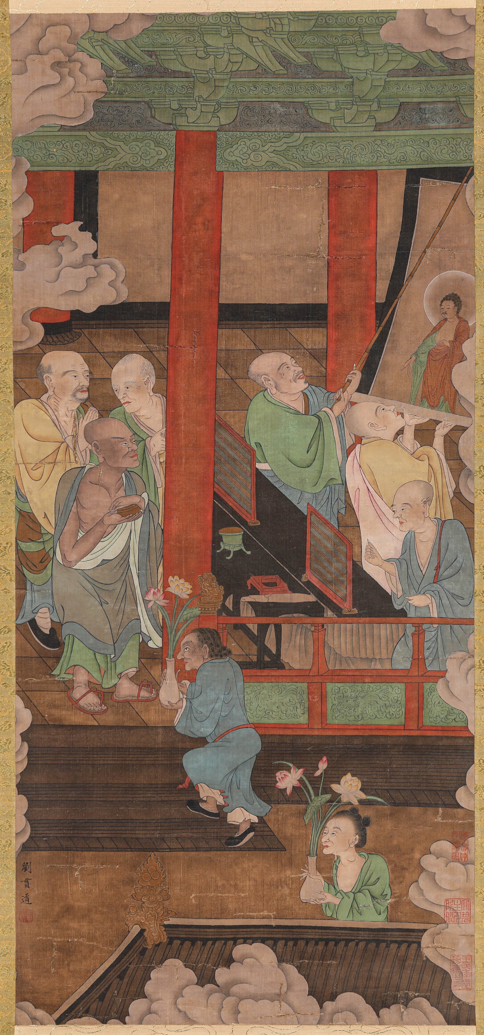 Liu Guandao (act. 13th century), attributed to, Buddha: Liu Guandao (act. 13th century), attributed to, Buddha (40.5 x 89cm)