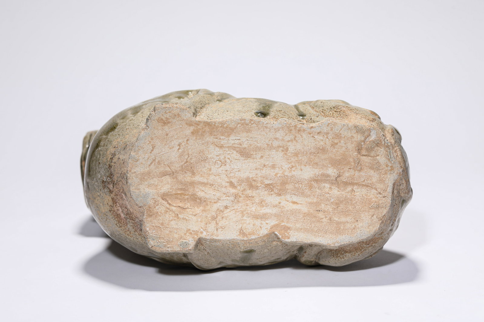 A Celadon 'Hu' Chamber Pot - 4