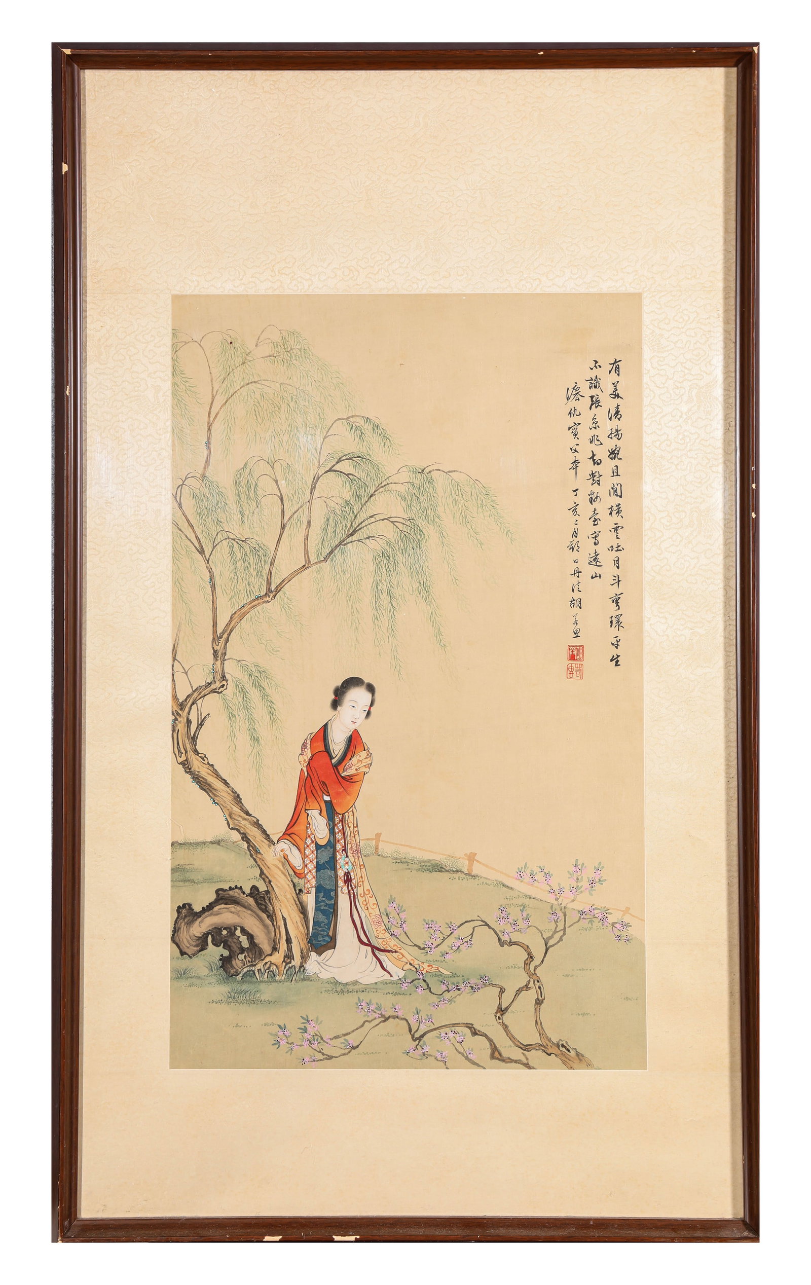 Hu Ruosi (1910-2004), attributed to, Figures: Hu Ruosi (1910-2004), attributed to, Figures (35 x 59cm)