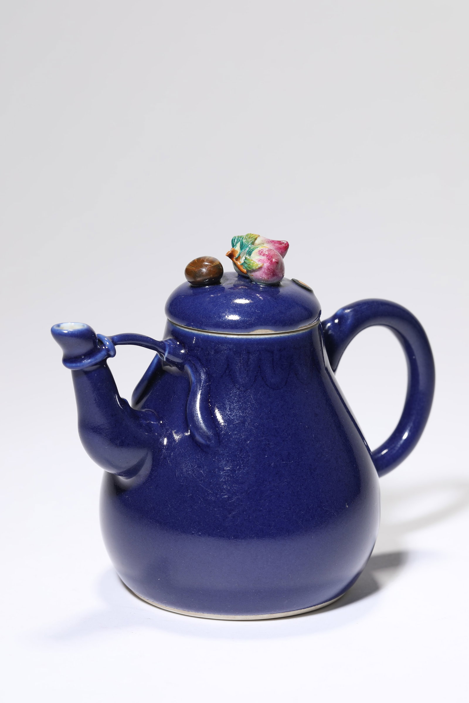 A Sapphire-Blue-Glazed Pot - 2