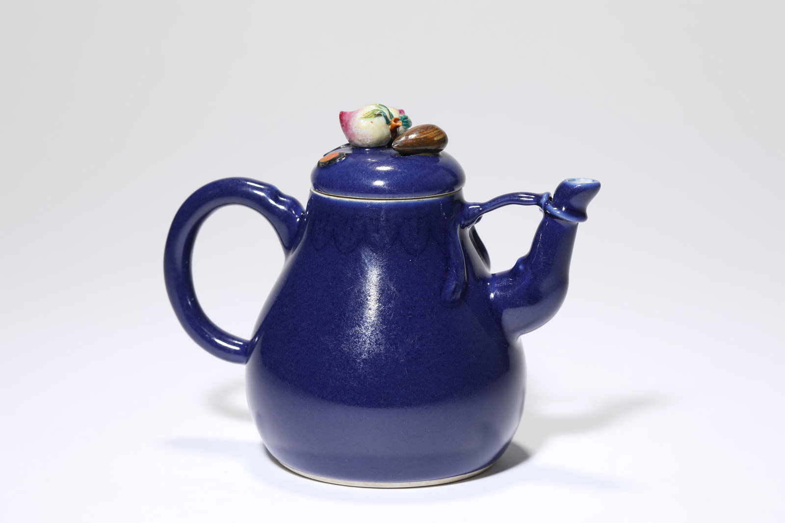 A Sapphire-Blue-Glazed Pot - 3