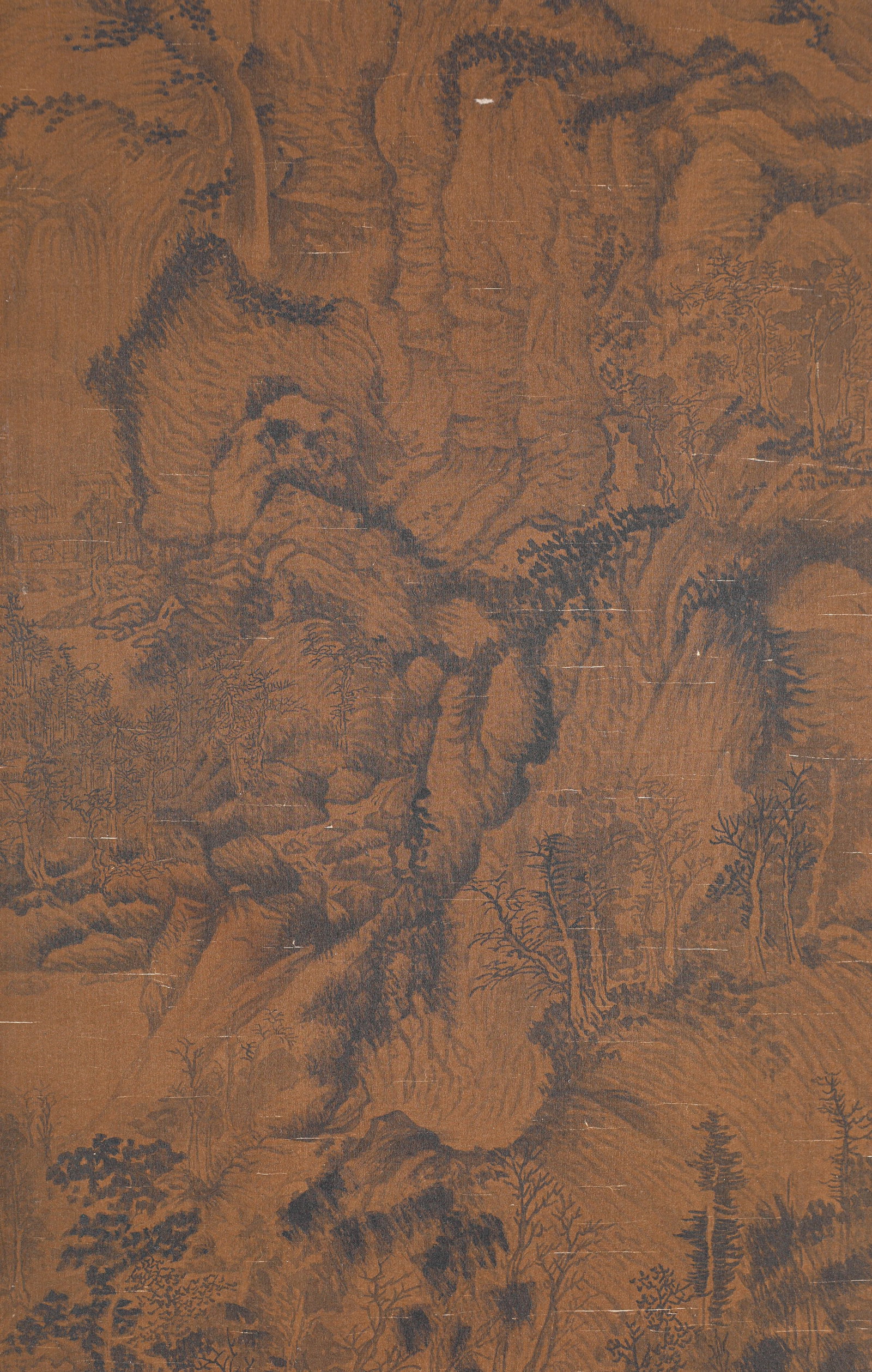 Wang Meng (1308-1385), attributed to, Landscape - 4