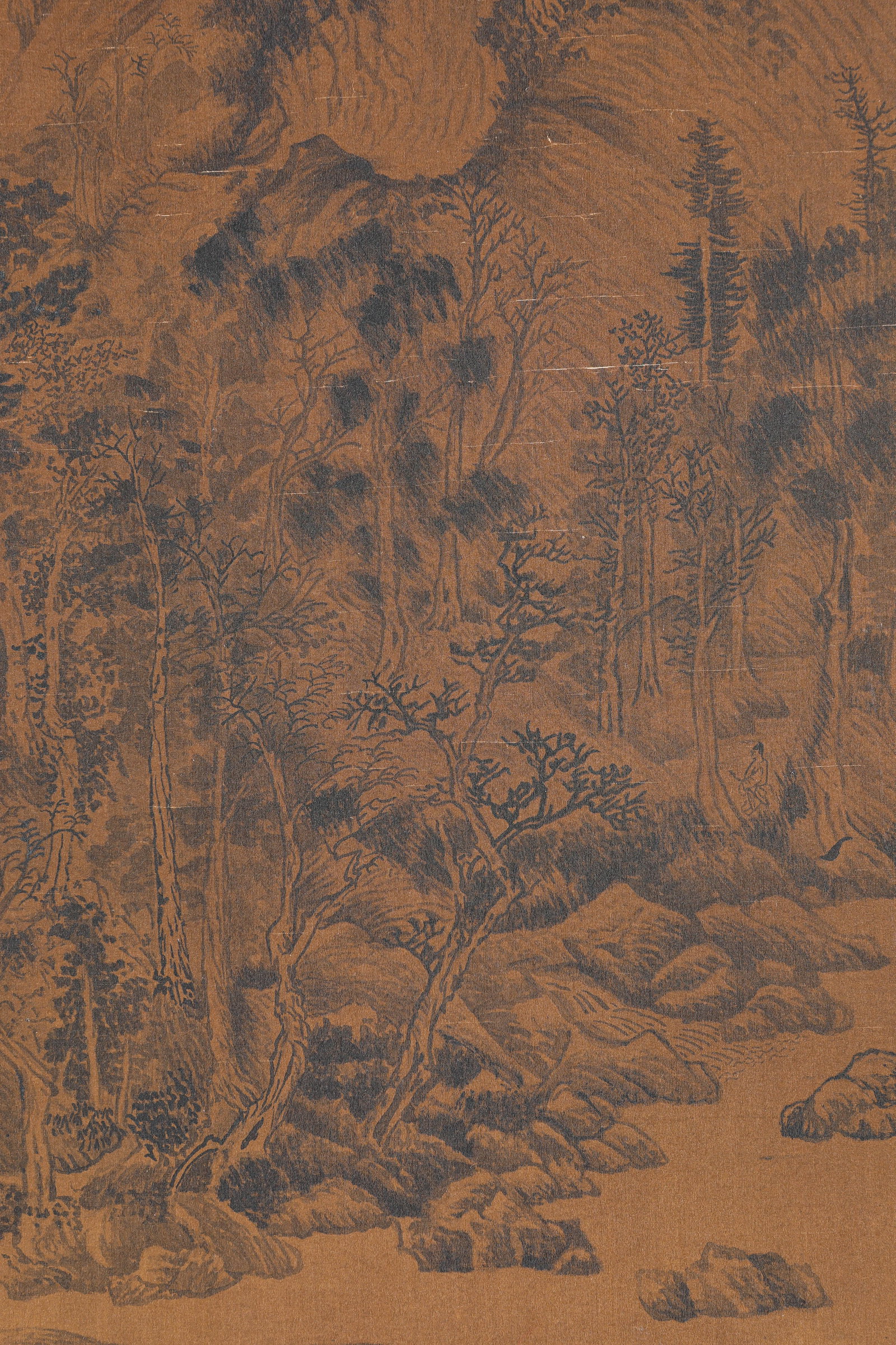 Wang Meng (1308-1385), attributed to, Landscape - 5