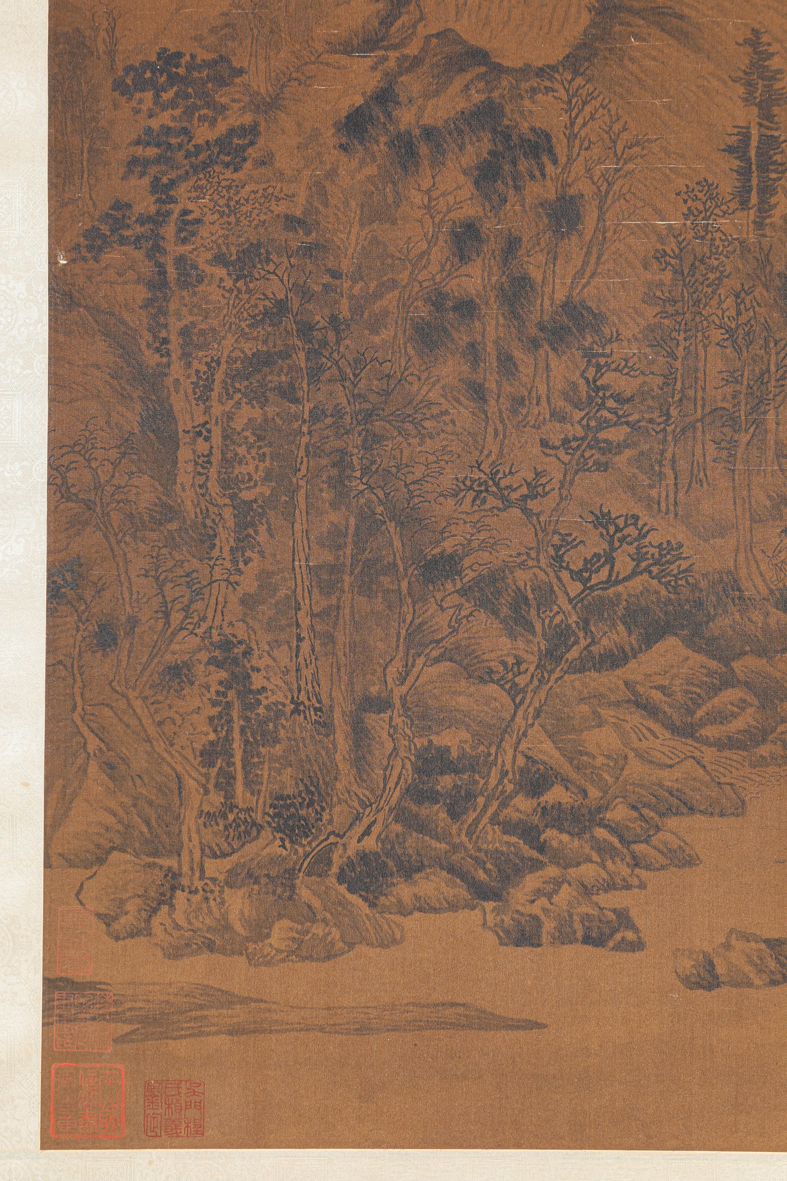 Wang Meng (1308-1385), attributed to, Landscape - 6