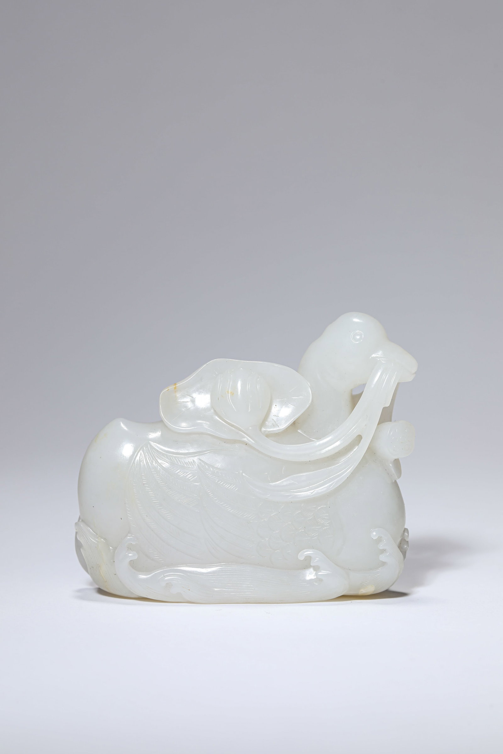 A Jade 'Goose' Ornament - 2